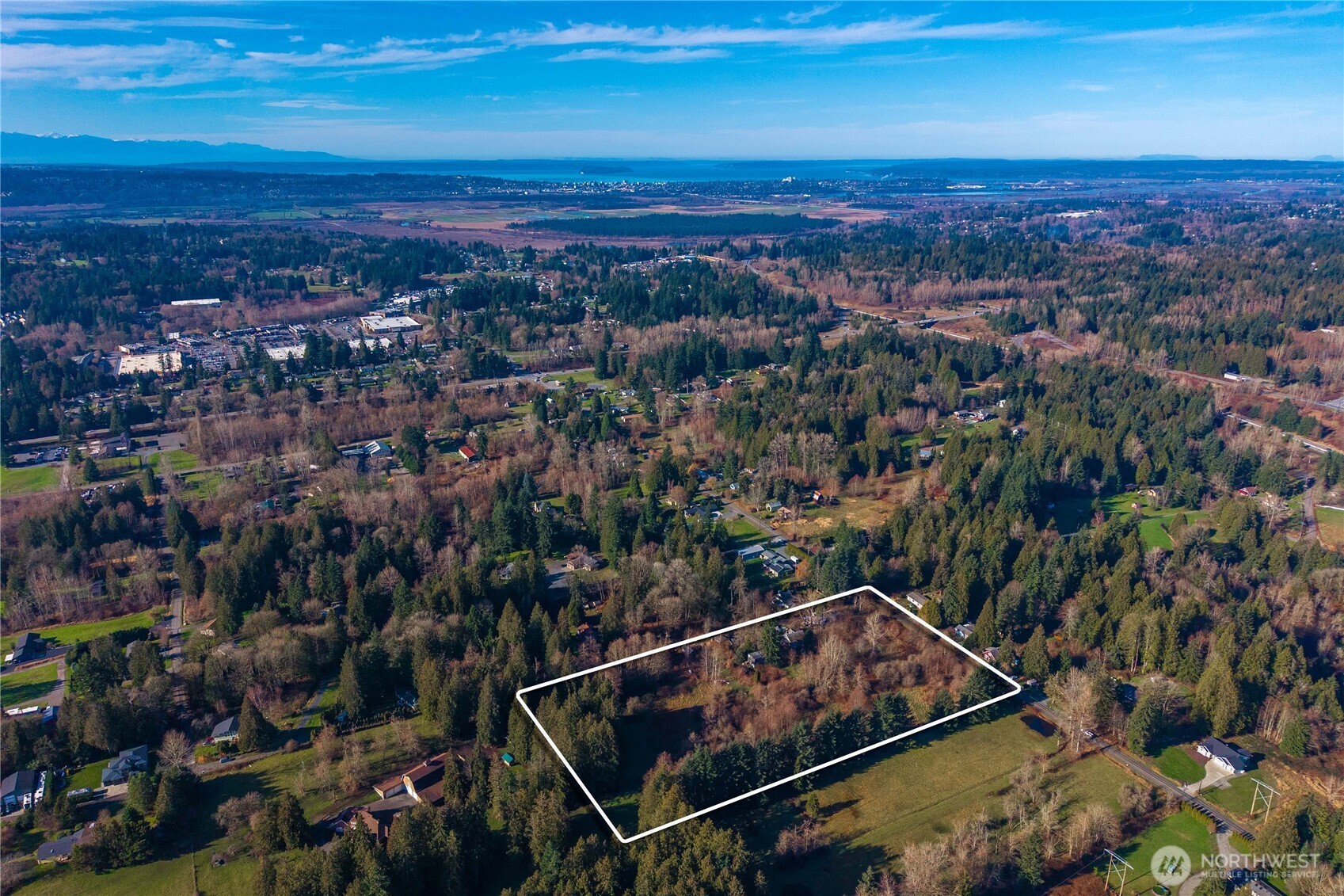 Boundary lines are for estimation - 2 lots combined for a total of 276,171 square feet.