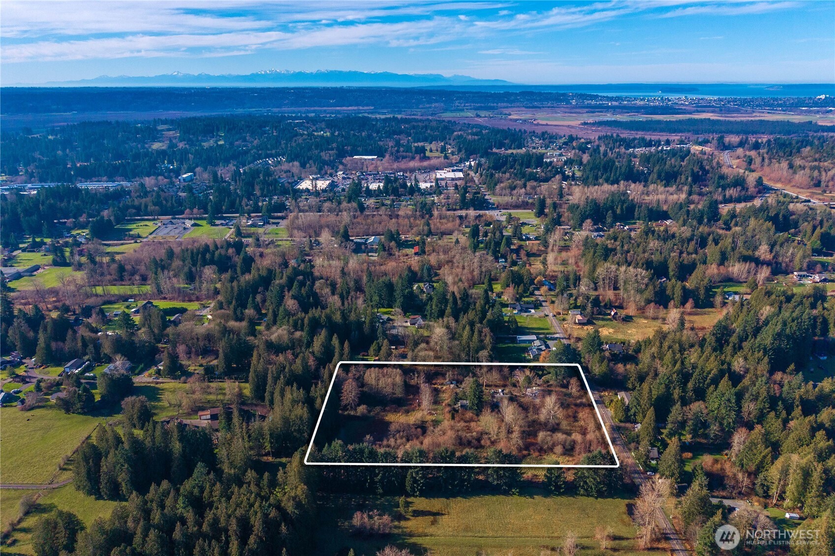 Boundary lines are for estimation - 2 lots combined for a total of 276,171 square feet.