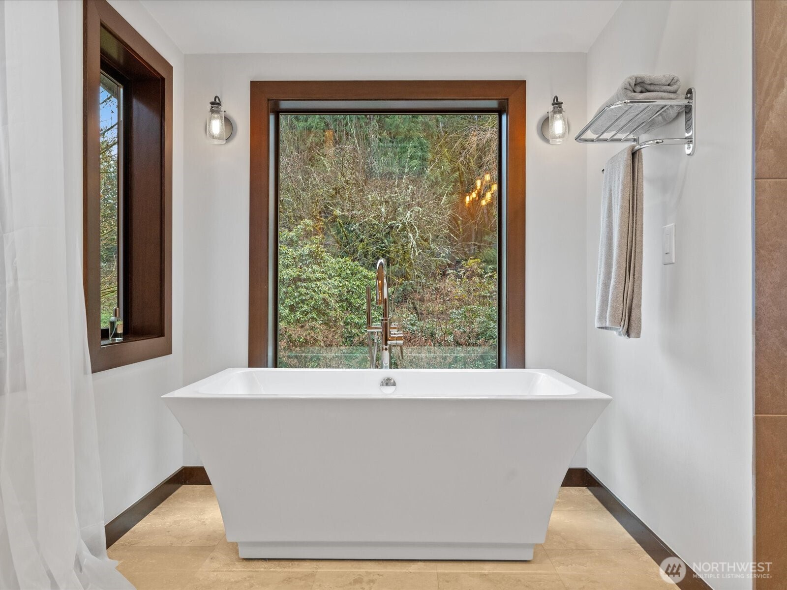 Retreat-style bathroom offering peace and relaxation.
