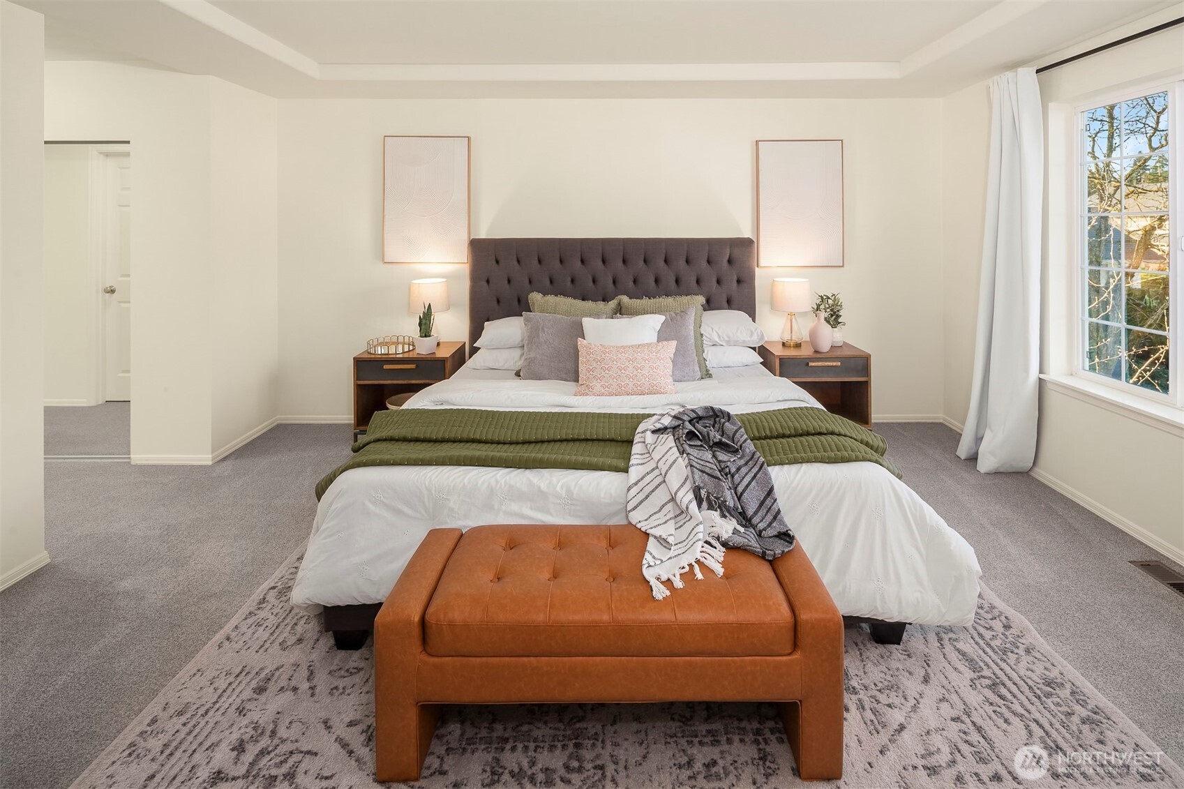 Convenient main floor half bath