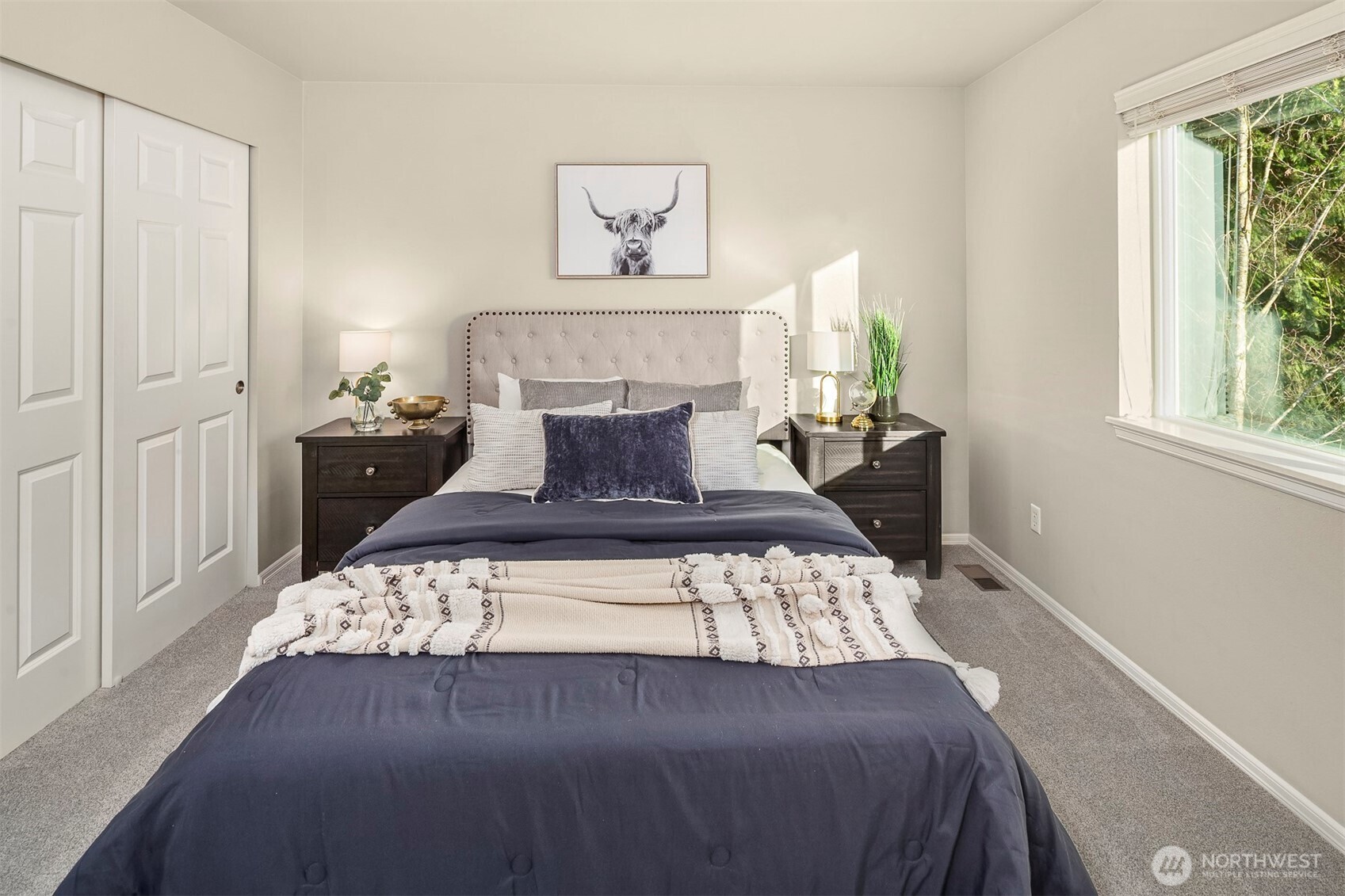 Relaxing soaking tub & shower in primary bath