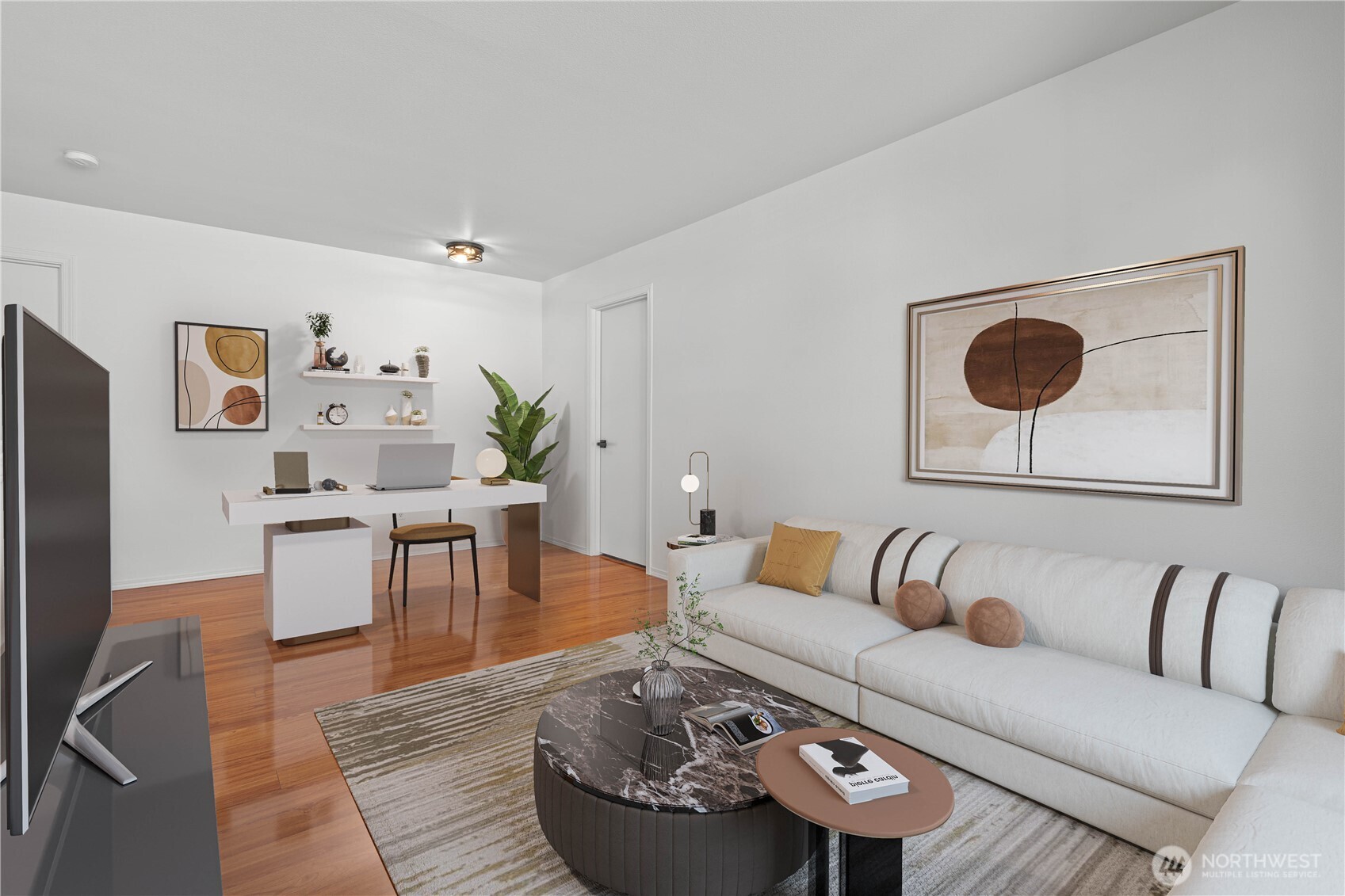 Upper Floor Flex Area  (Virtual Staging)