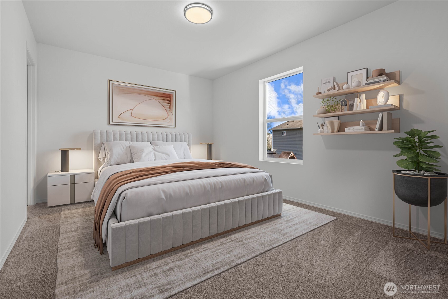 2nd Bedroom  (Virtual Staging)