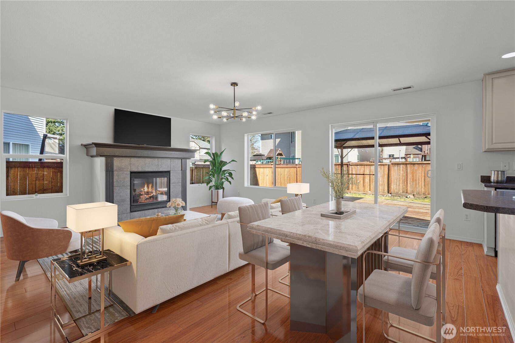 Dinning Room  (Virtual Staging)