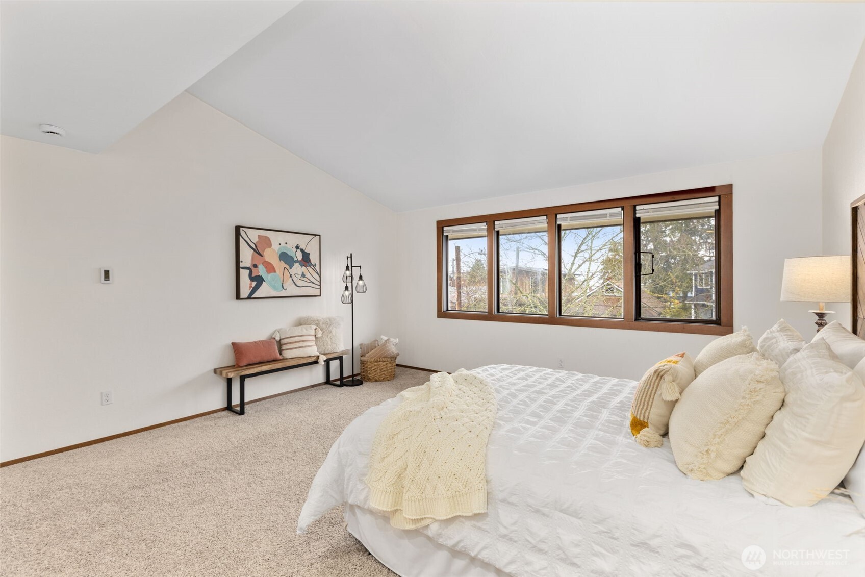 Huge patio out front for sunrise and out back for sunsets