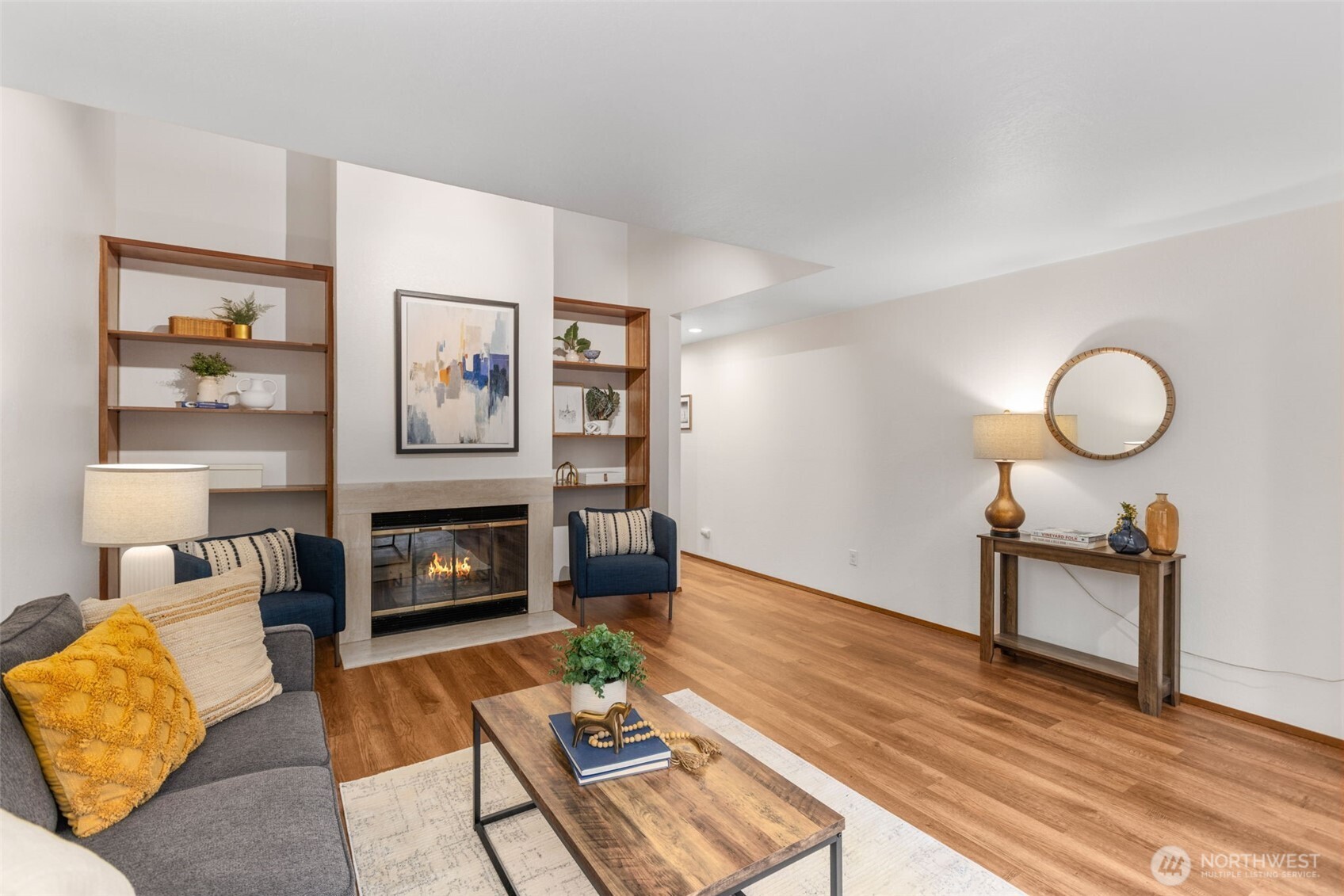 New lighting throughout the home.