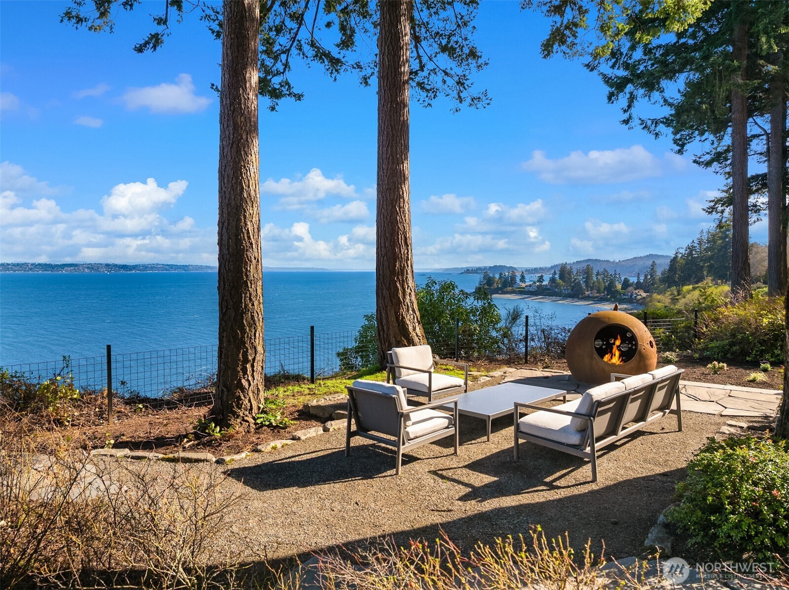 Main house waterfront Patio