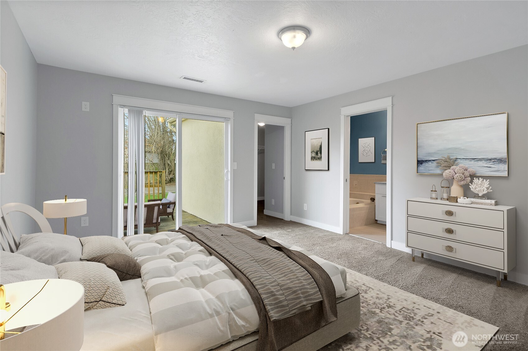 This photo is virtually staged