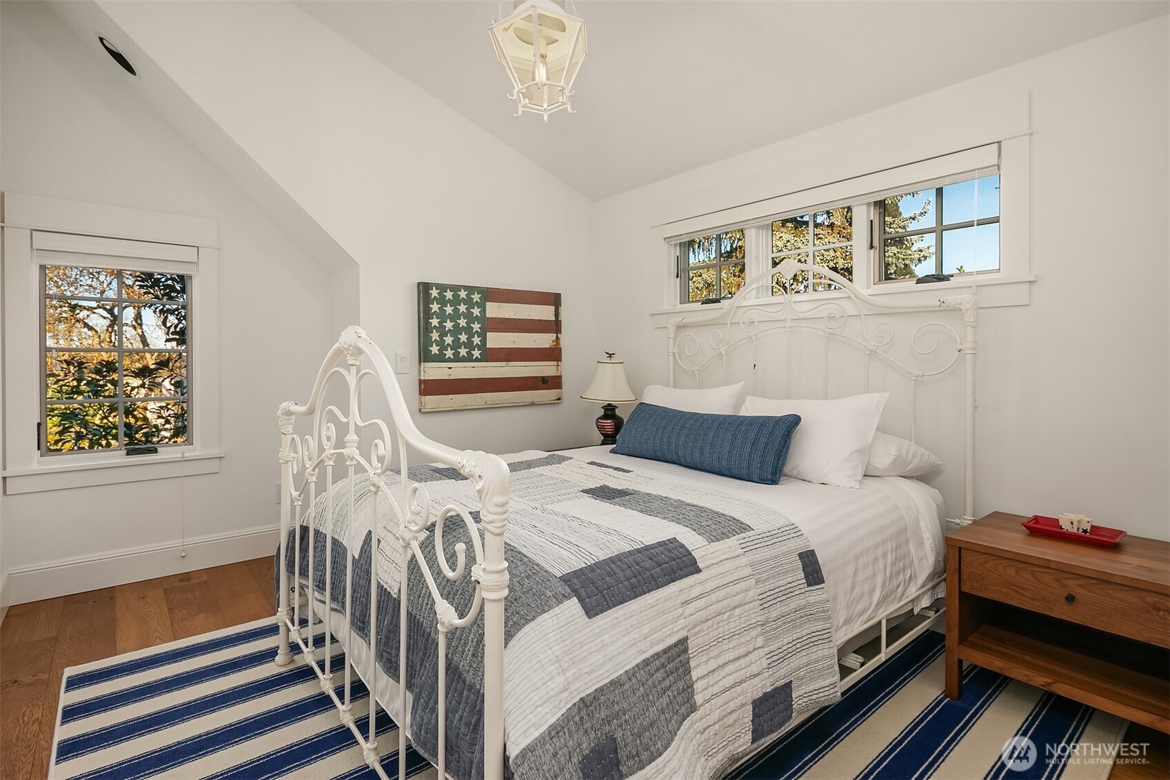 Bedroom in the carriage house