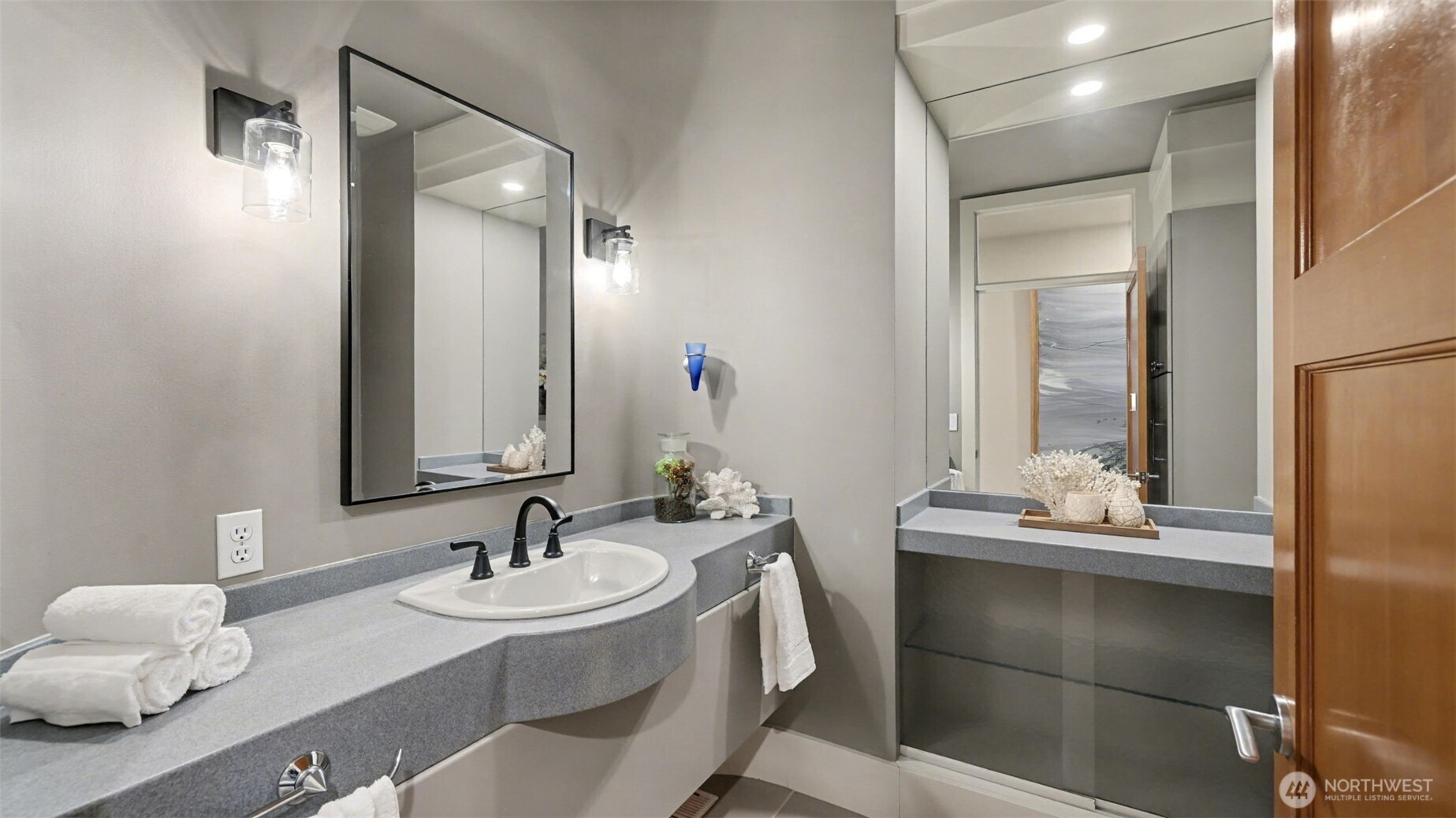 Main floor powder room.