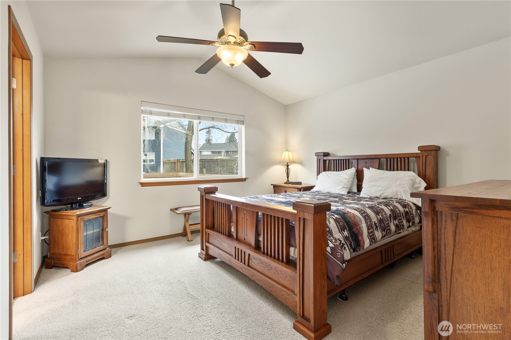 XLarge primary bedroom will fit all of your furniture!