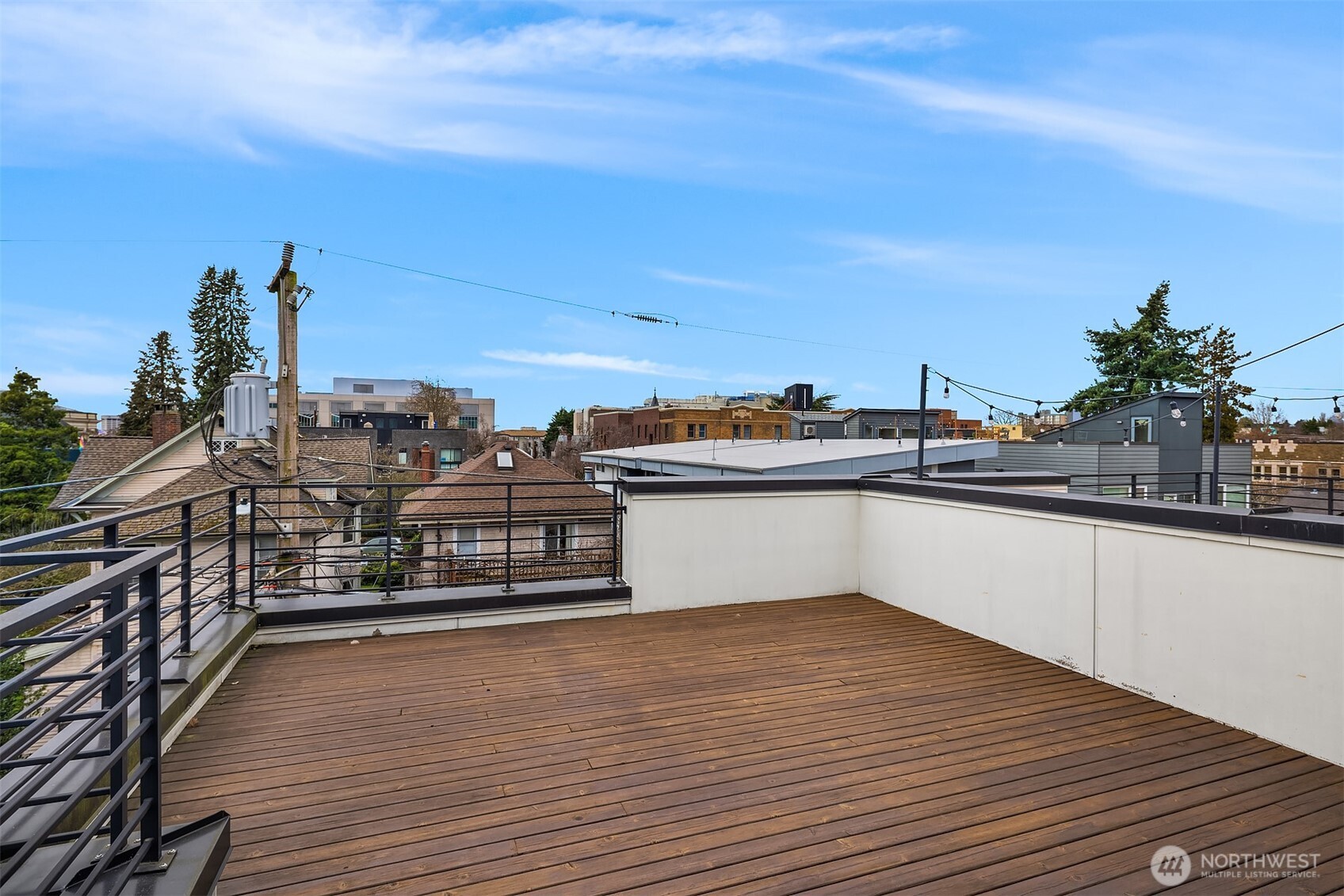 Enjoy the views from your rooftop deck!