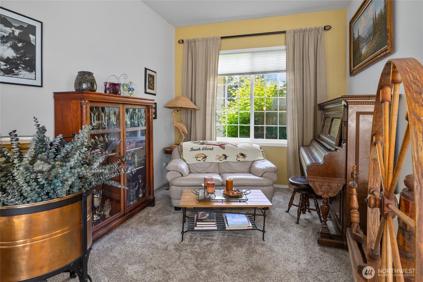 Formal Dining room, so much natural light coming in.