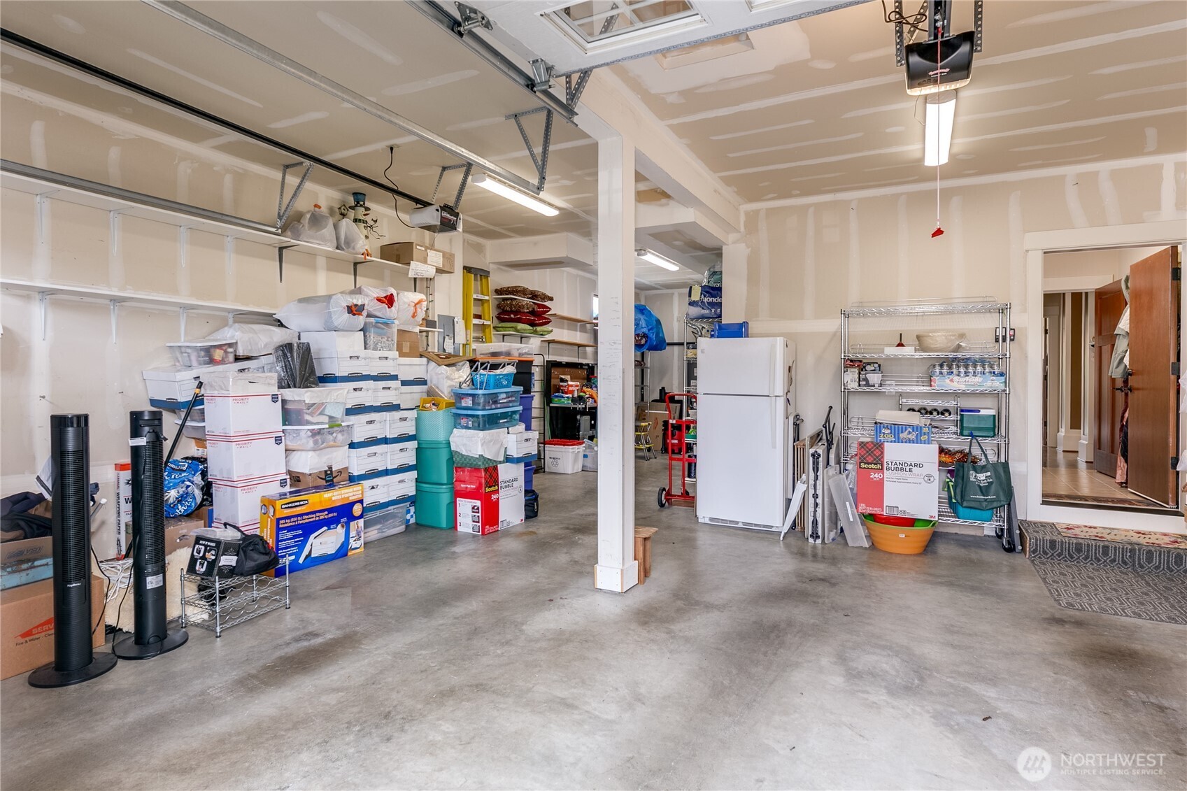 Spacious 3 Car Garage