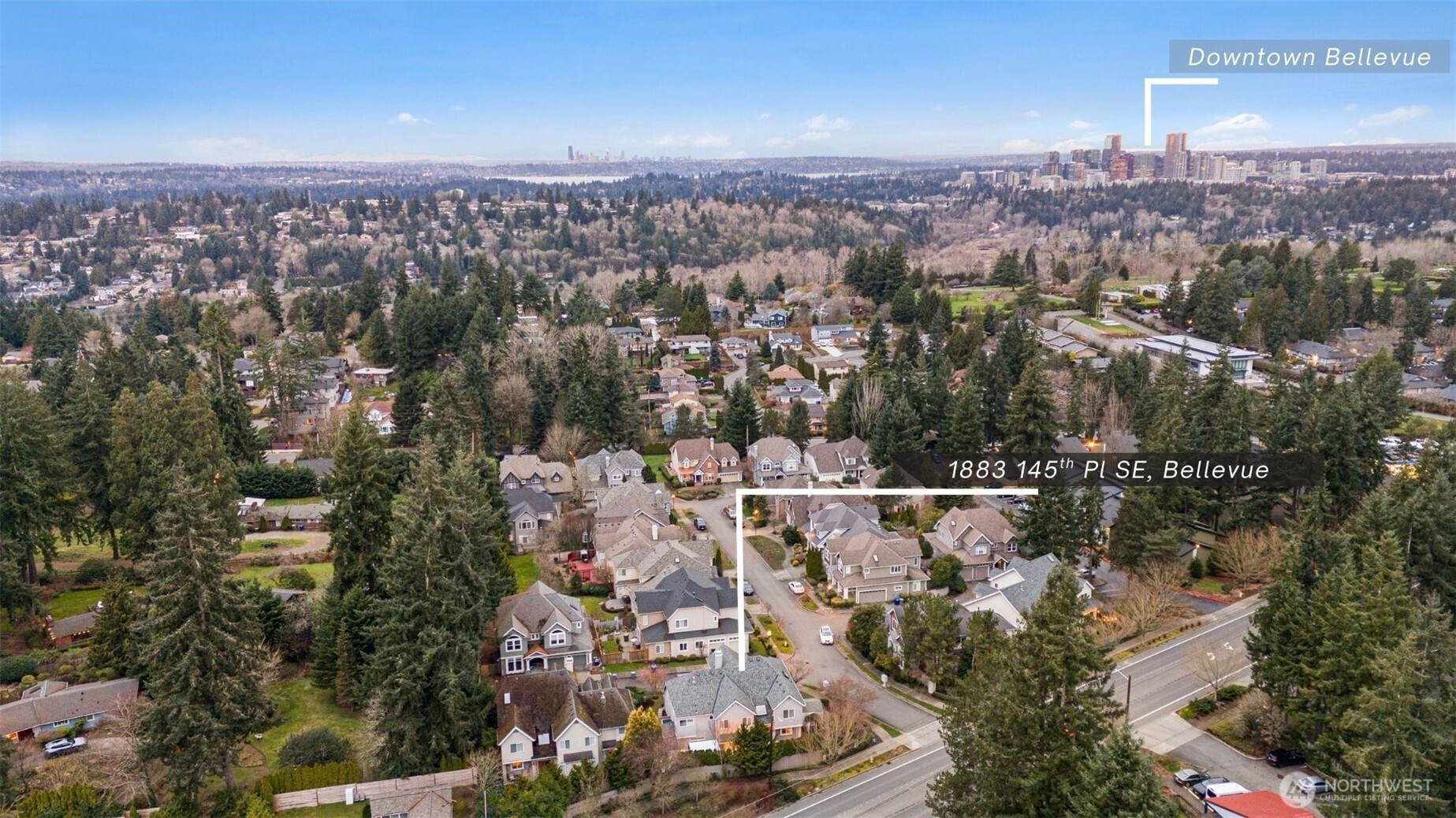 Ideally located within the Bellevue School District & minutes from Kelsey Creek Park and premier Bellevue shopping, dining with easy access to the 405 & 90.