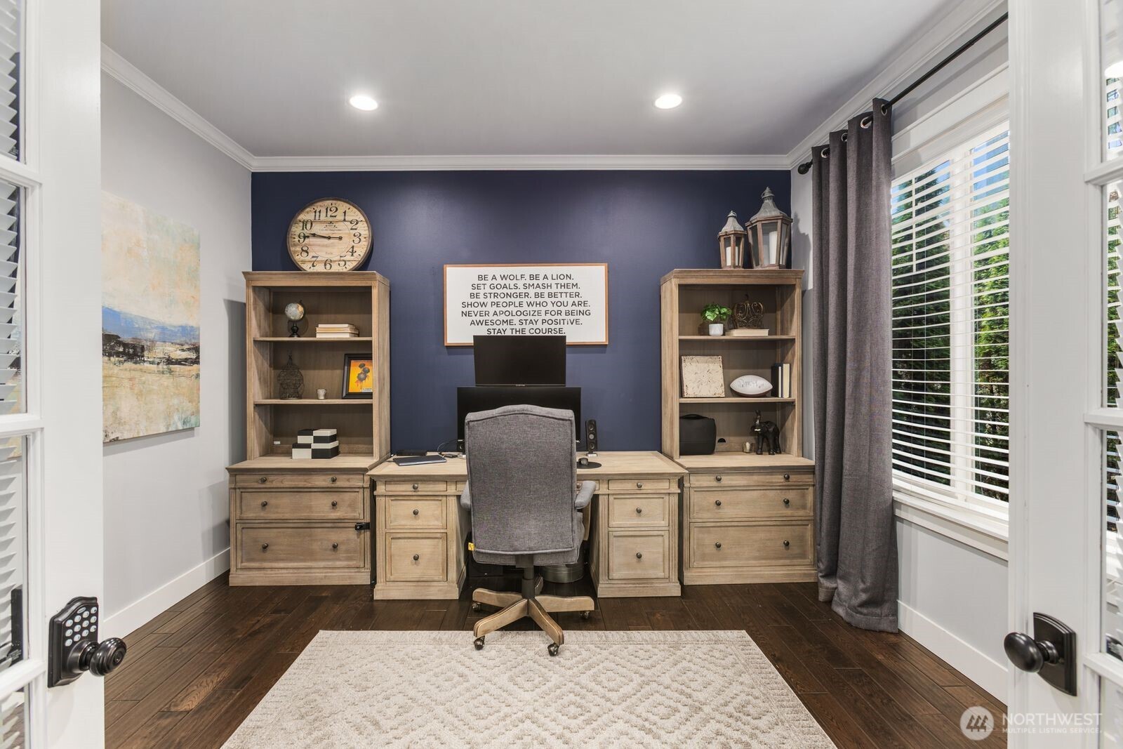 Office on the main level