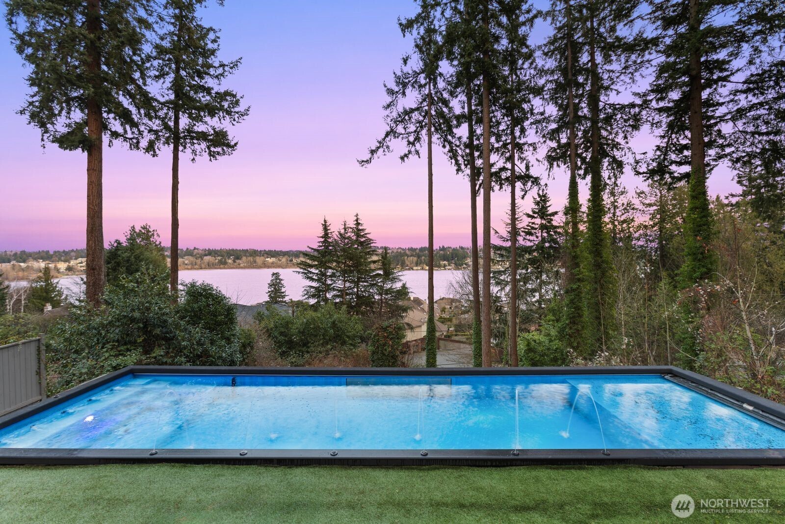 Show stopping pool with water spout features. Imagine the fun in the sun!