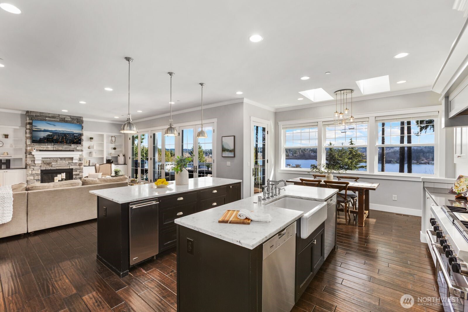 Dual Islands, Dual Meile dishwashers