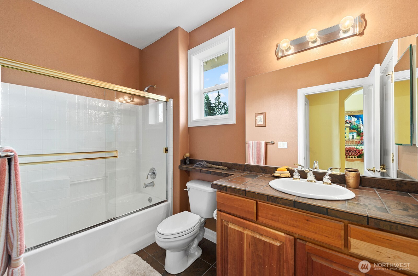 Primary Bath and Walk-in Closet.