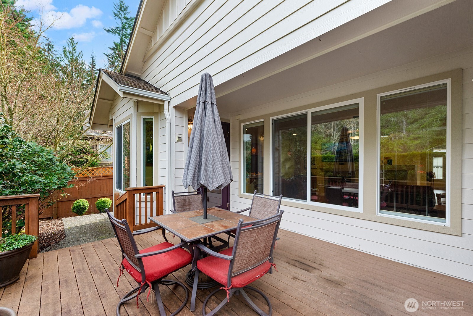 Guest Bedroom with Murphy Bed and built-in storage.