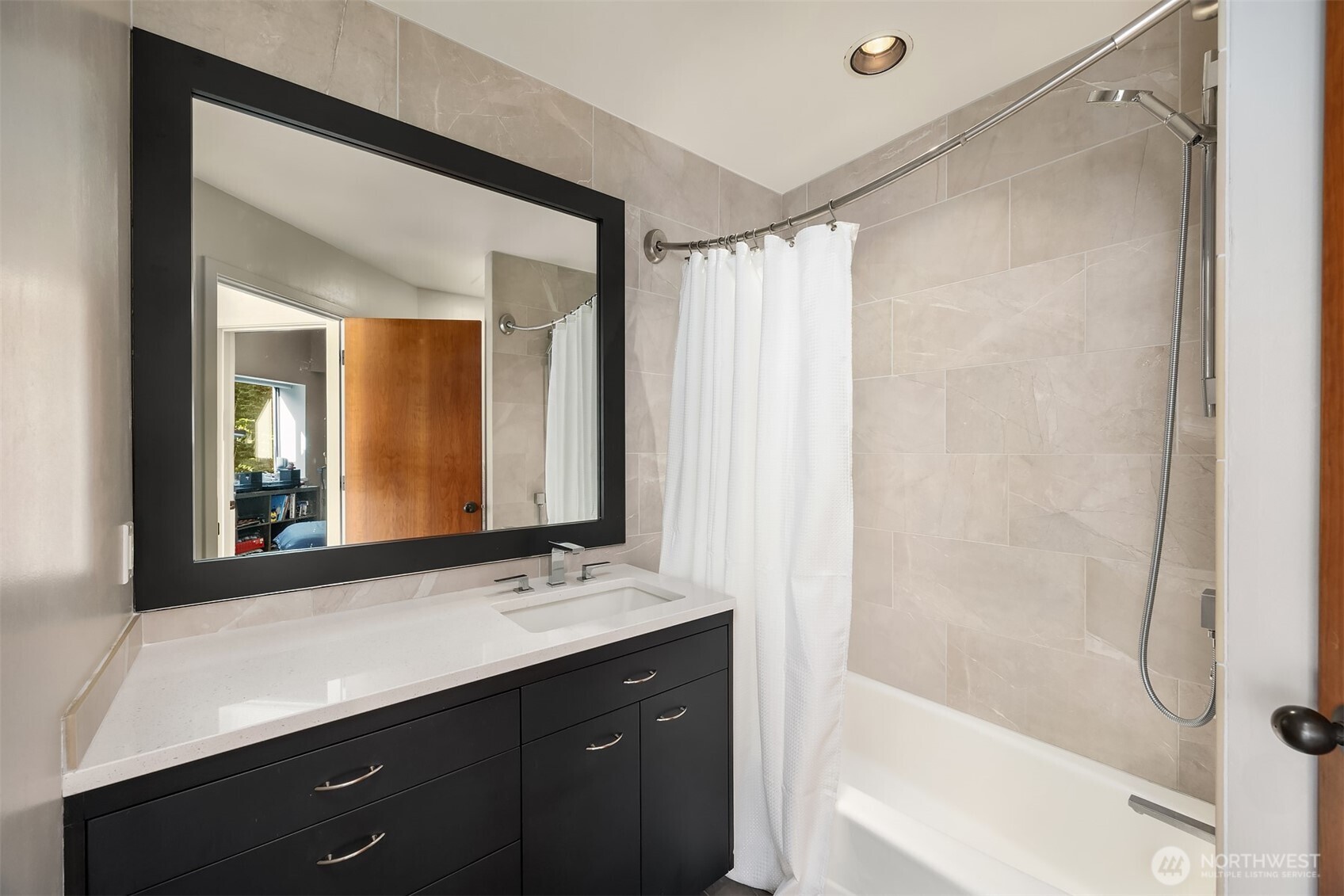 Full bath on second level