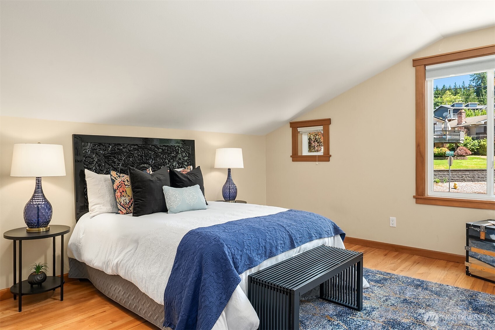 Bedroom #2 with walk-in closet