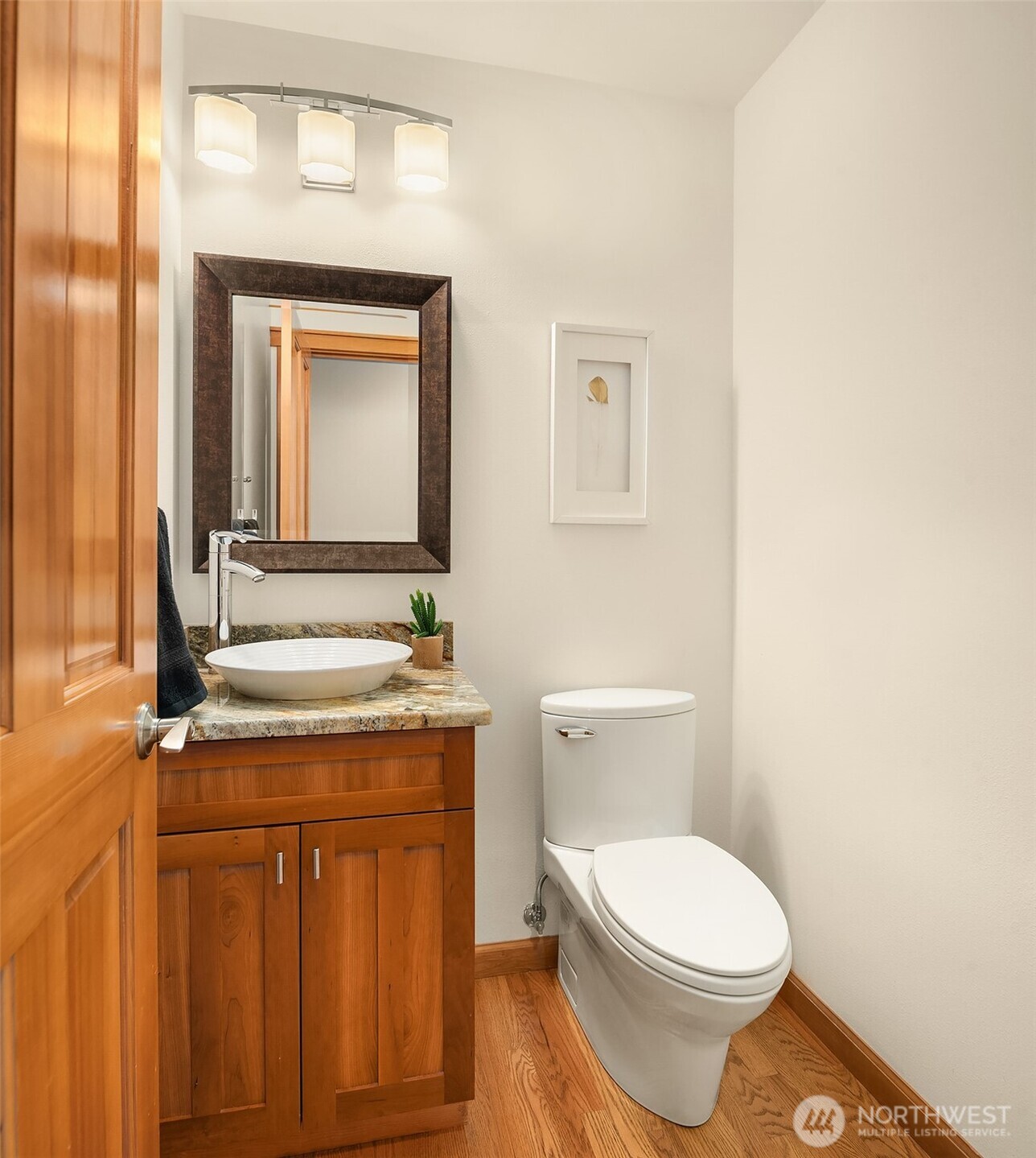 Main floor powder room