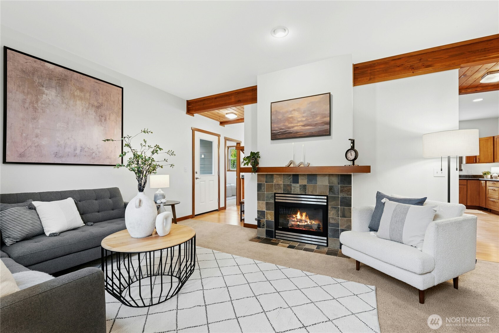 Family room great for large gatherings