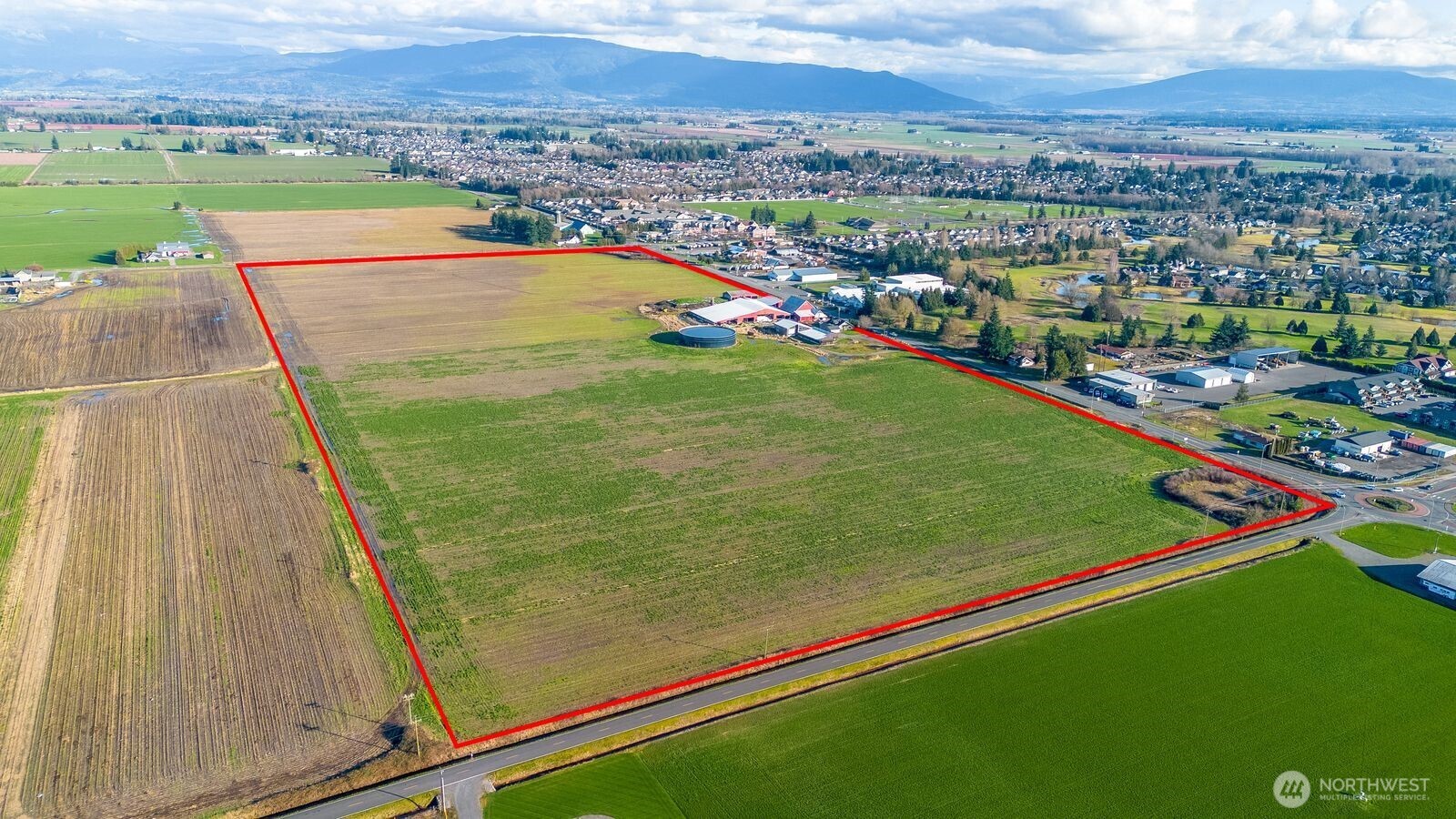 78.52 acres located adjacent to the City limits of Lynden!
