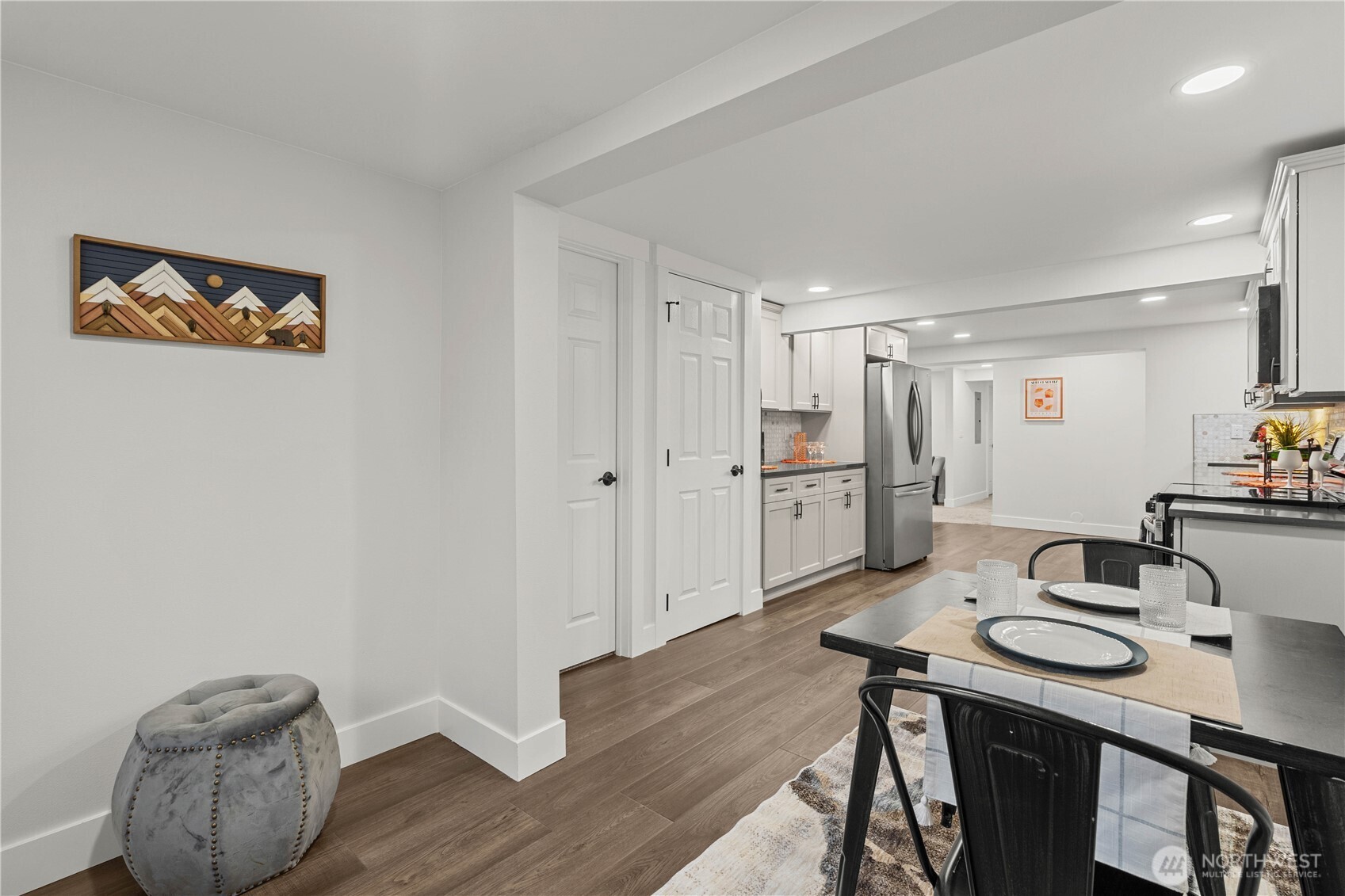 2nd Entry off the Driveway and Dining Room.