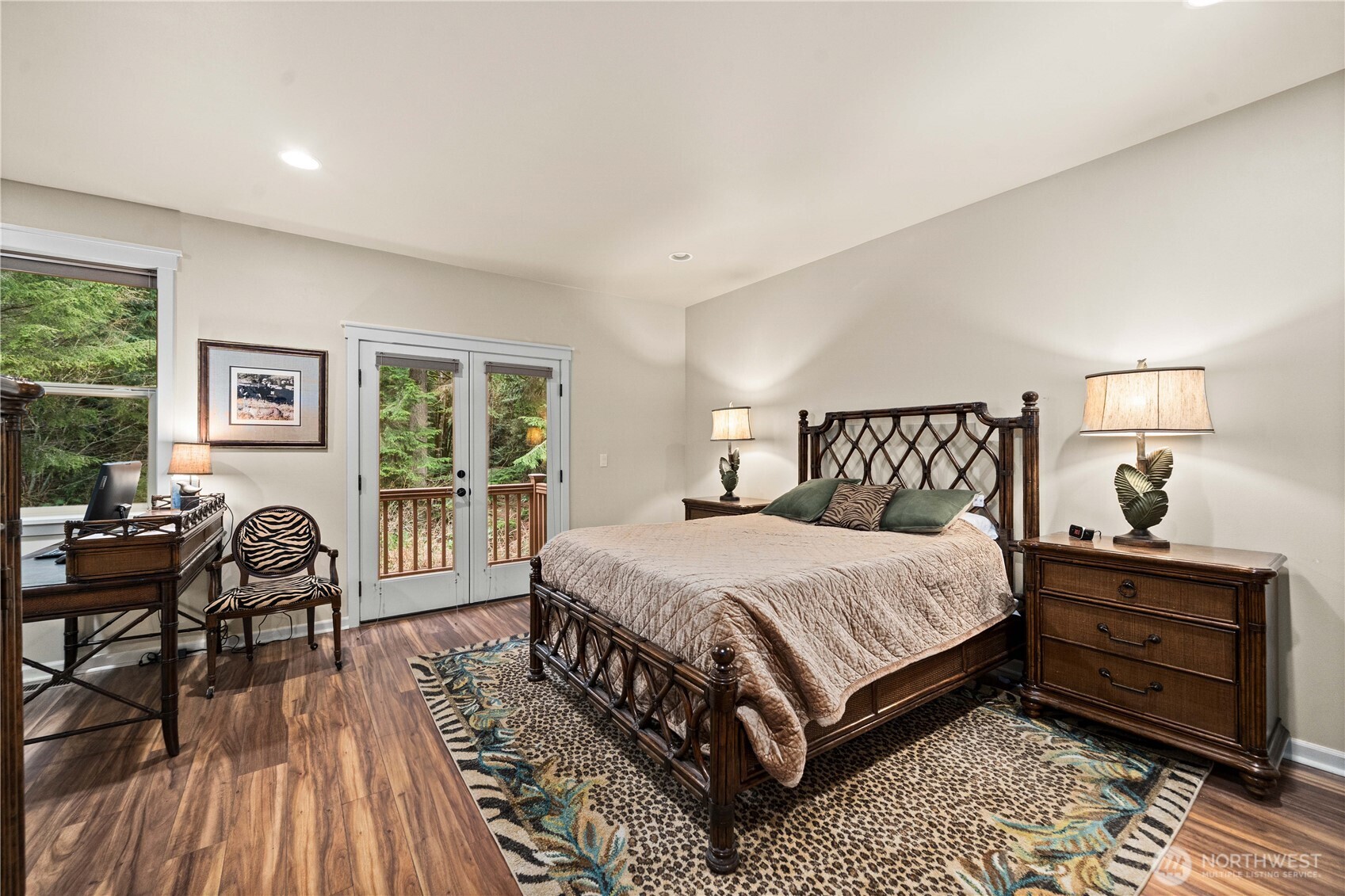 Main floor suite bedroom