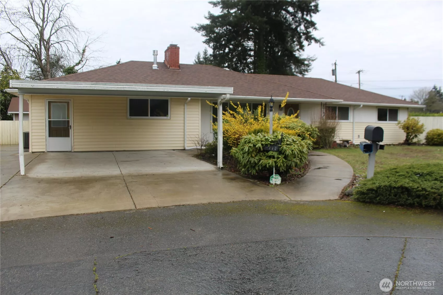 Front of home