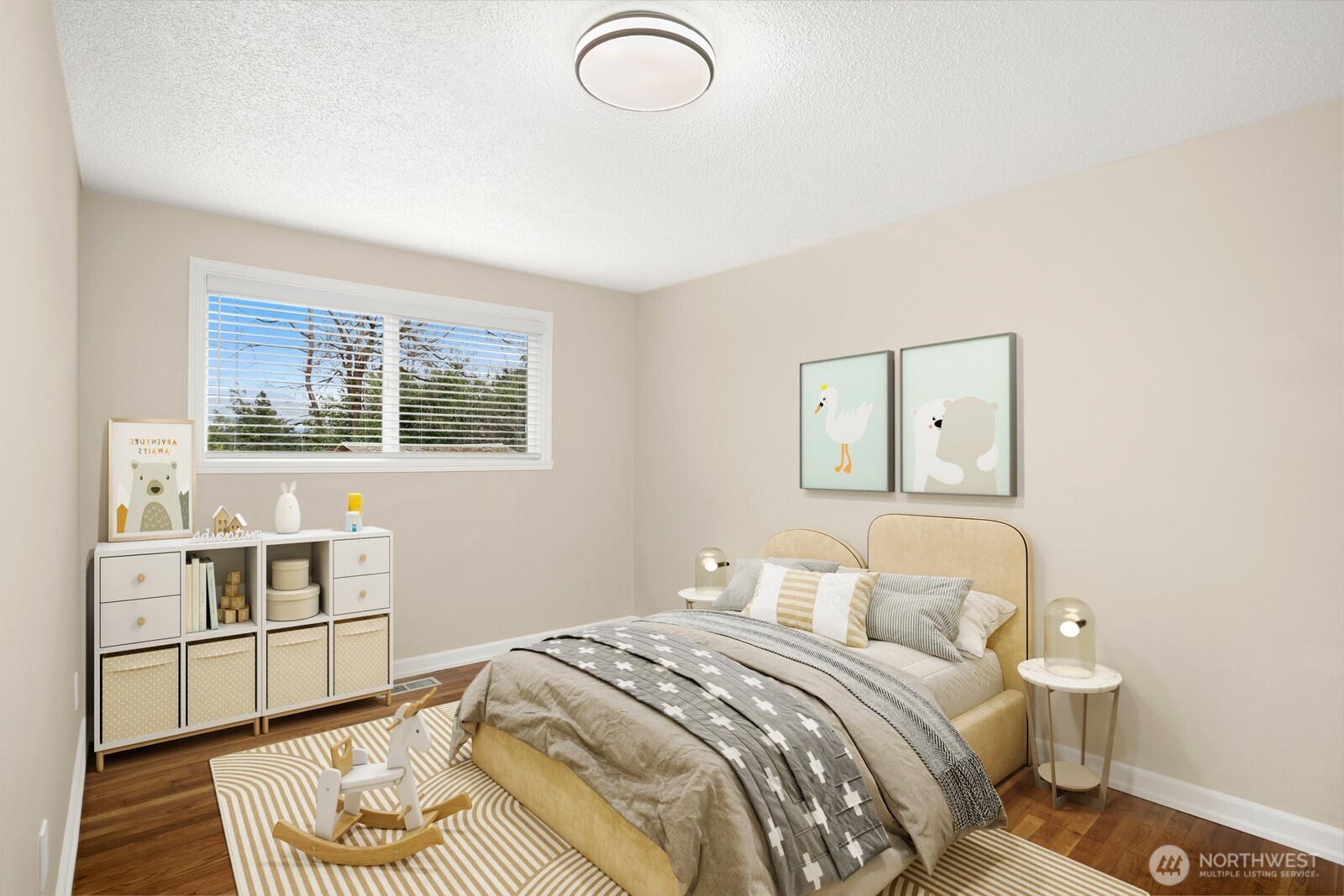 2nd bedroom, top floor