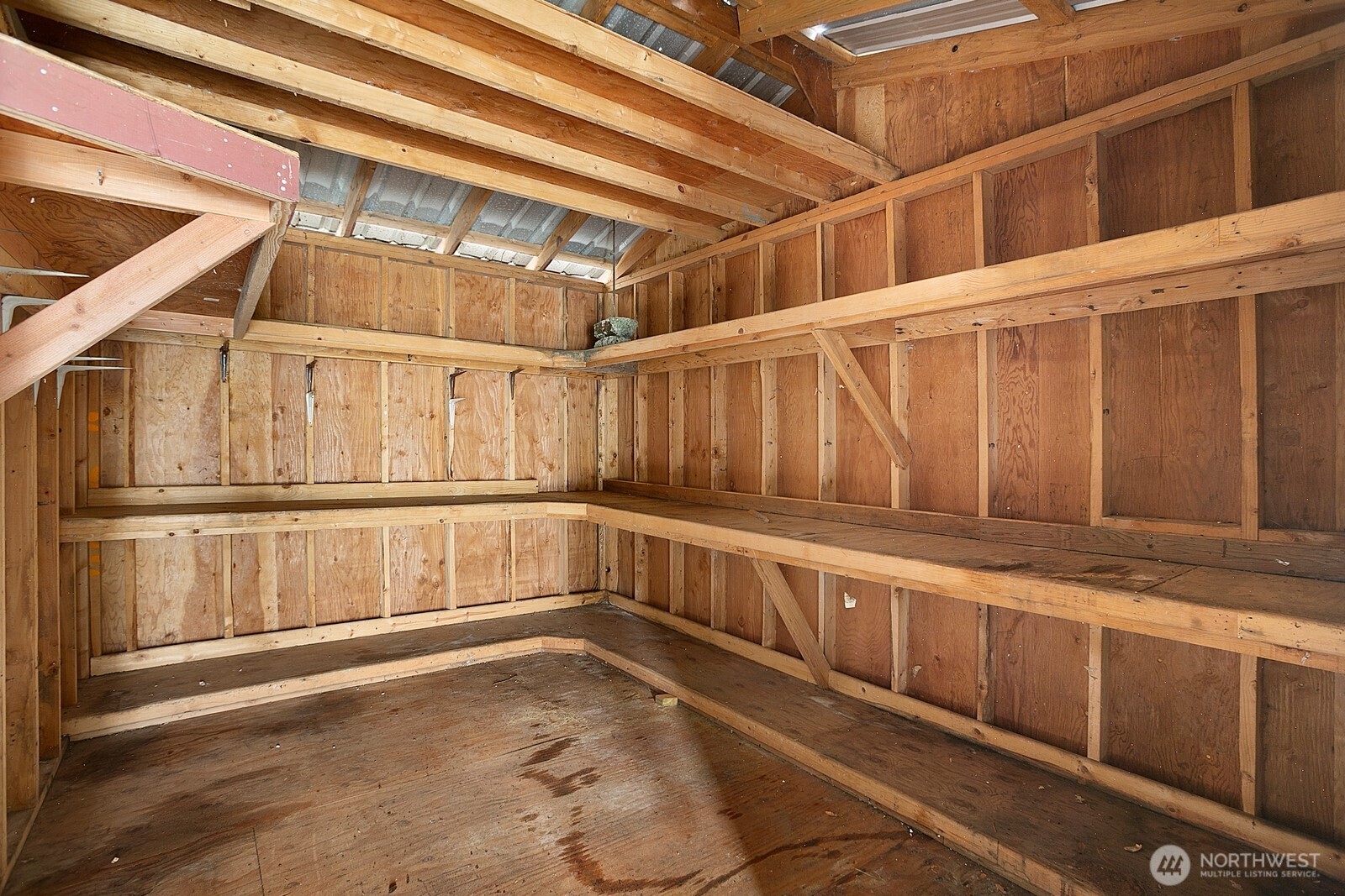 Basement adjacent storage room