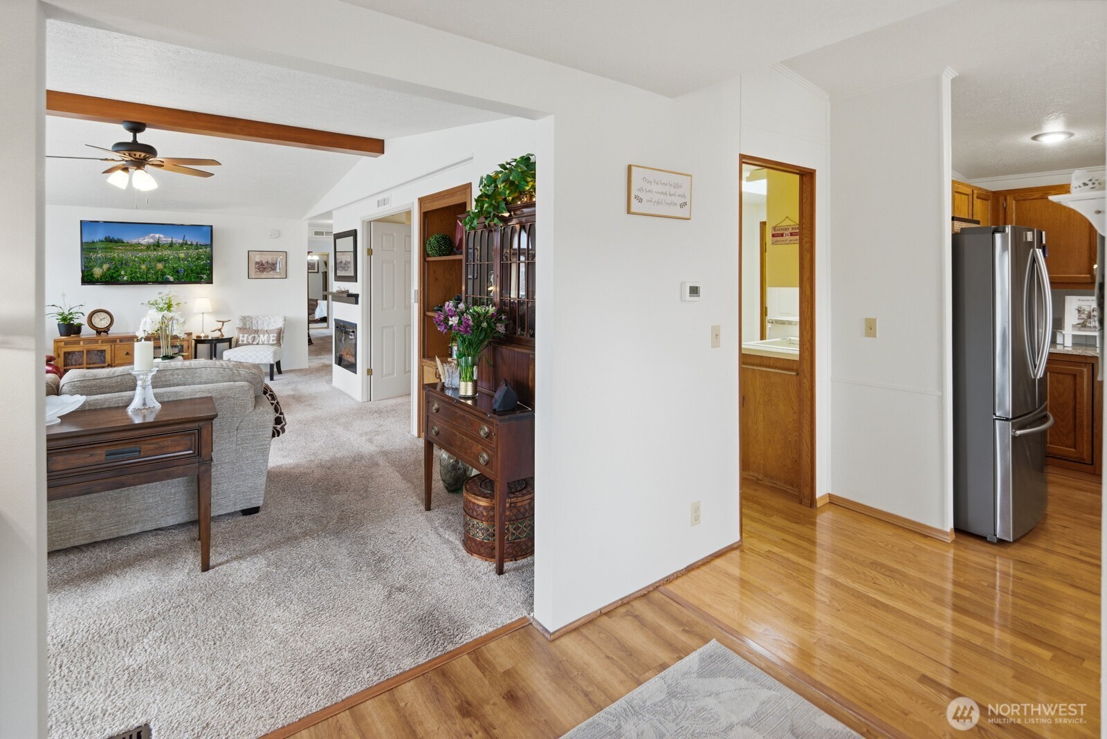 Stunning hardwood floors