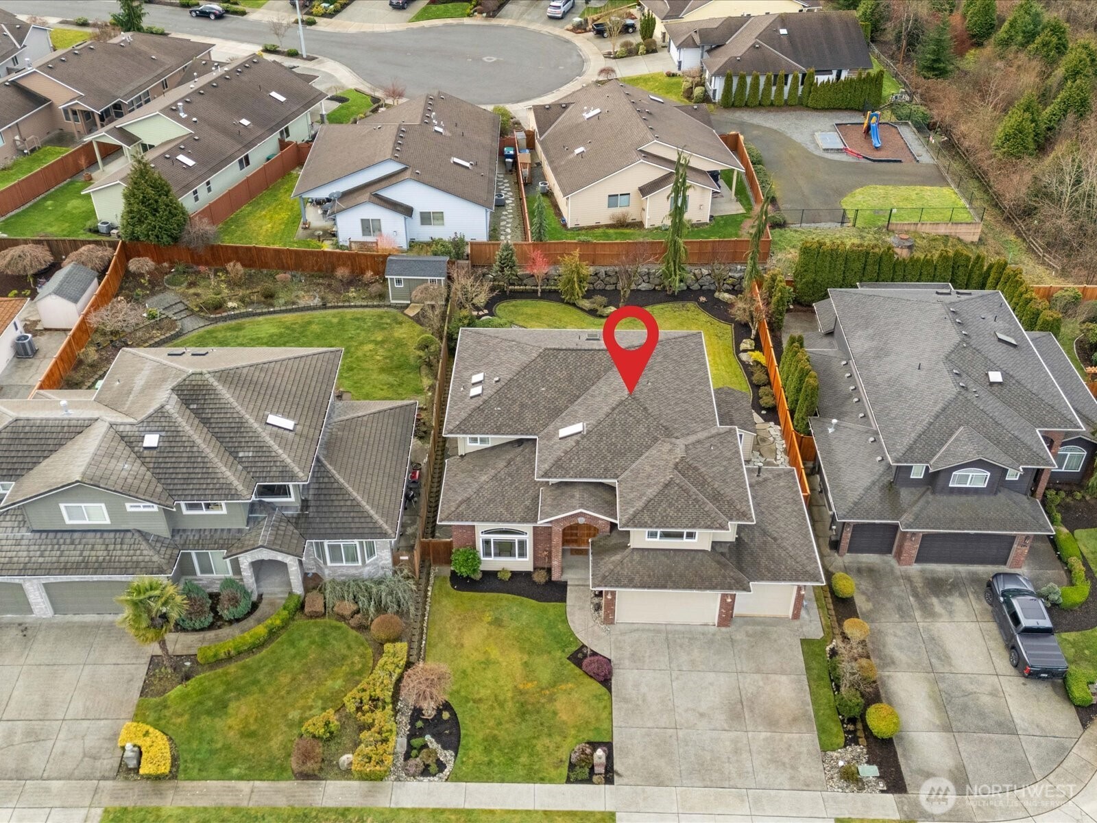 Located on a quiet cul-de-sac.