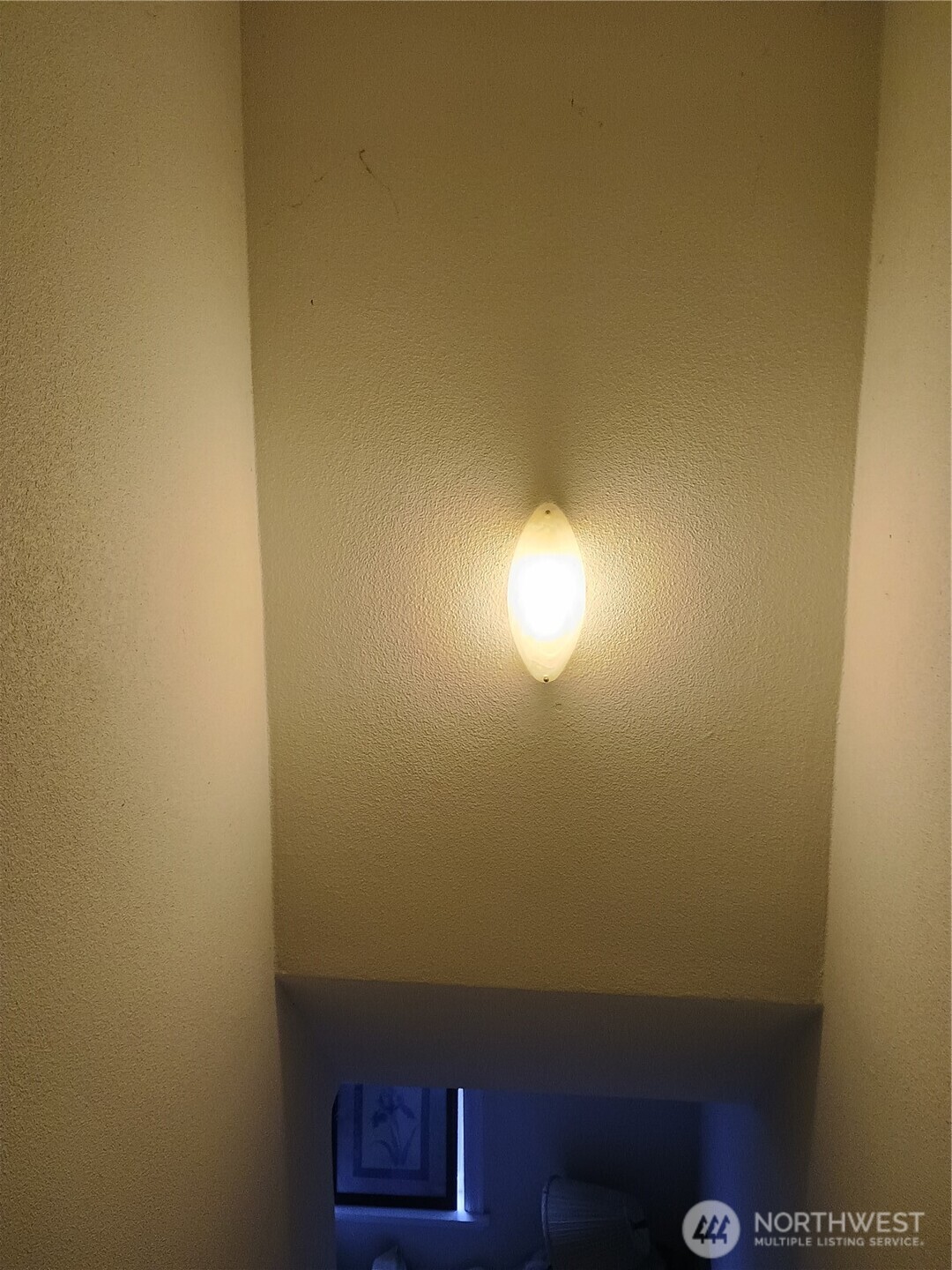 Upstairs landing, looking toward downstairs.