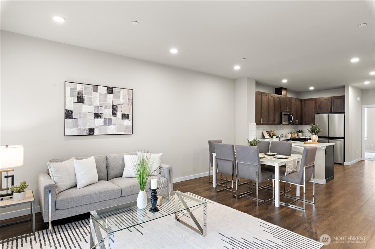 Open concept living room