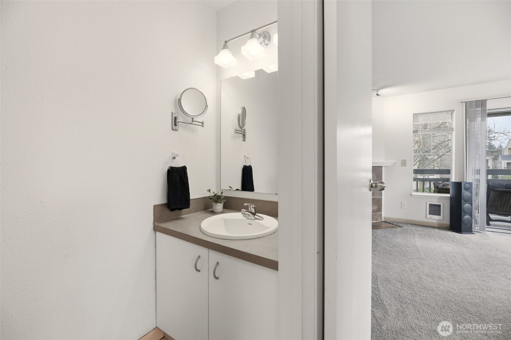 Main floor half bath.