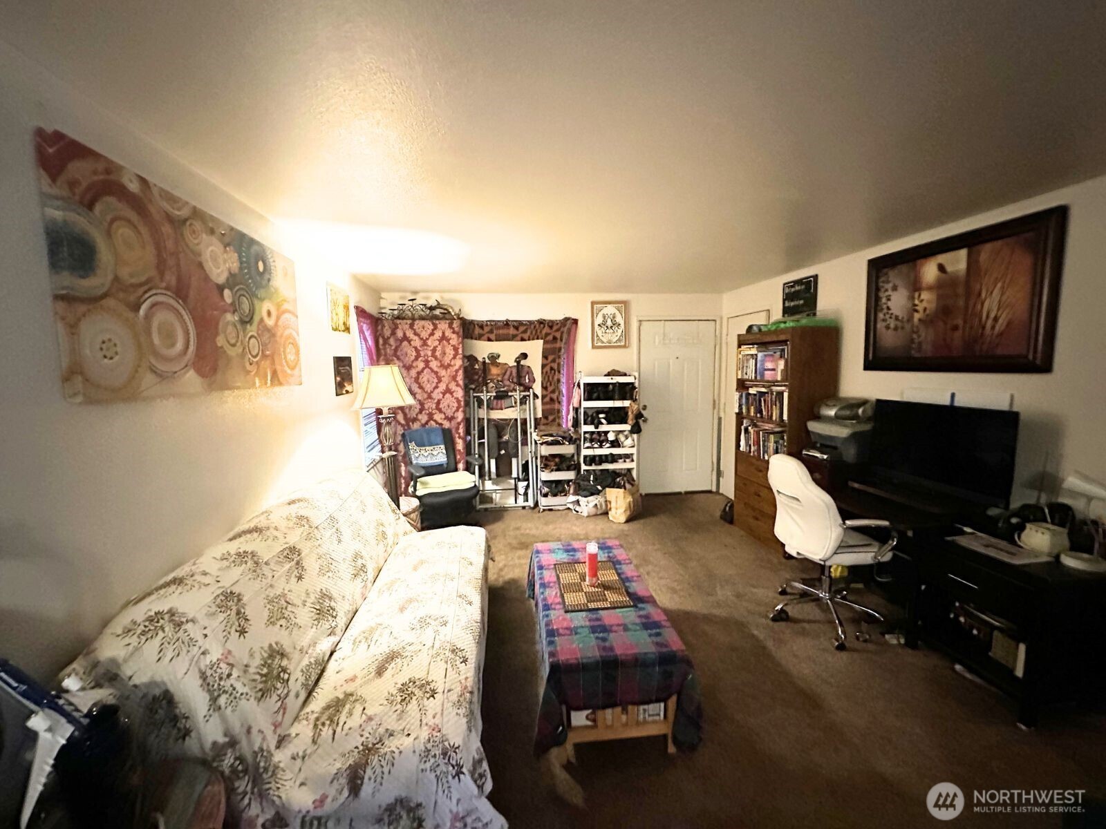 Living Room (Front Door Closed)