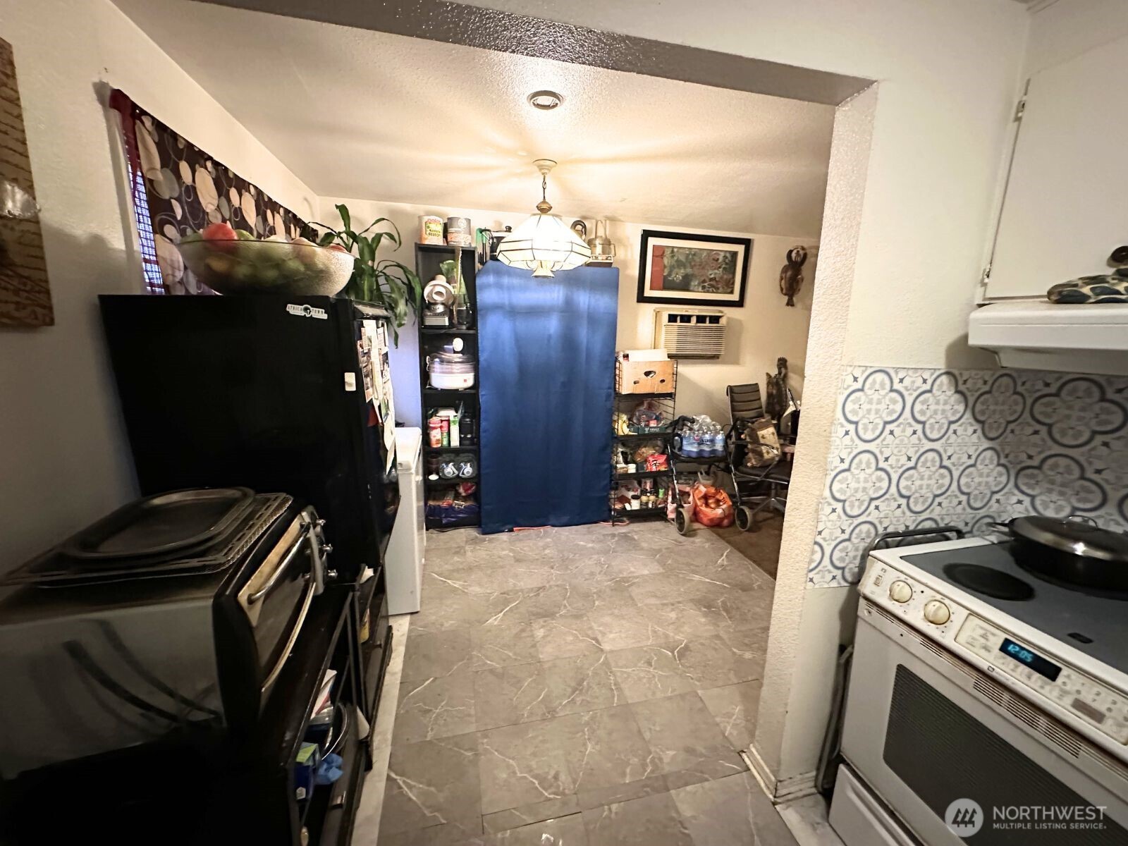 View of Dining Area from Kitchen.