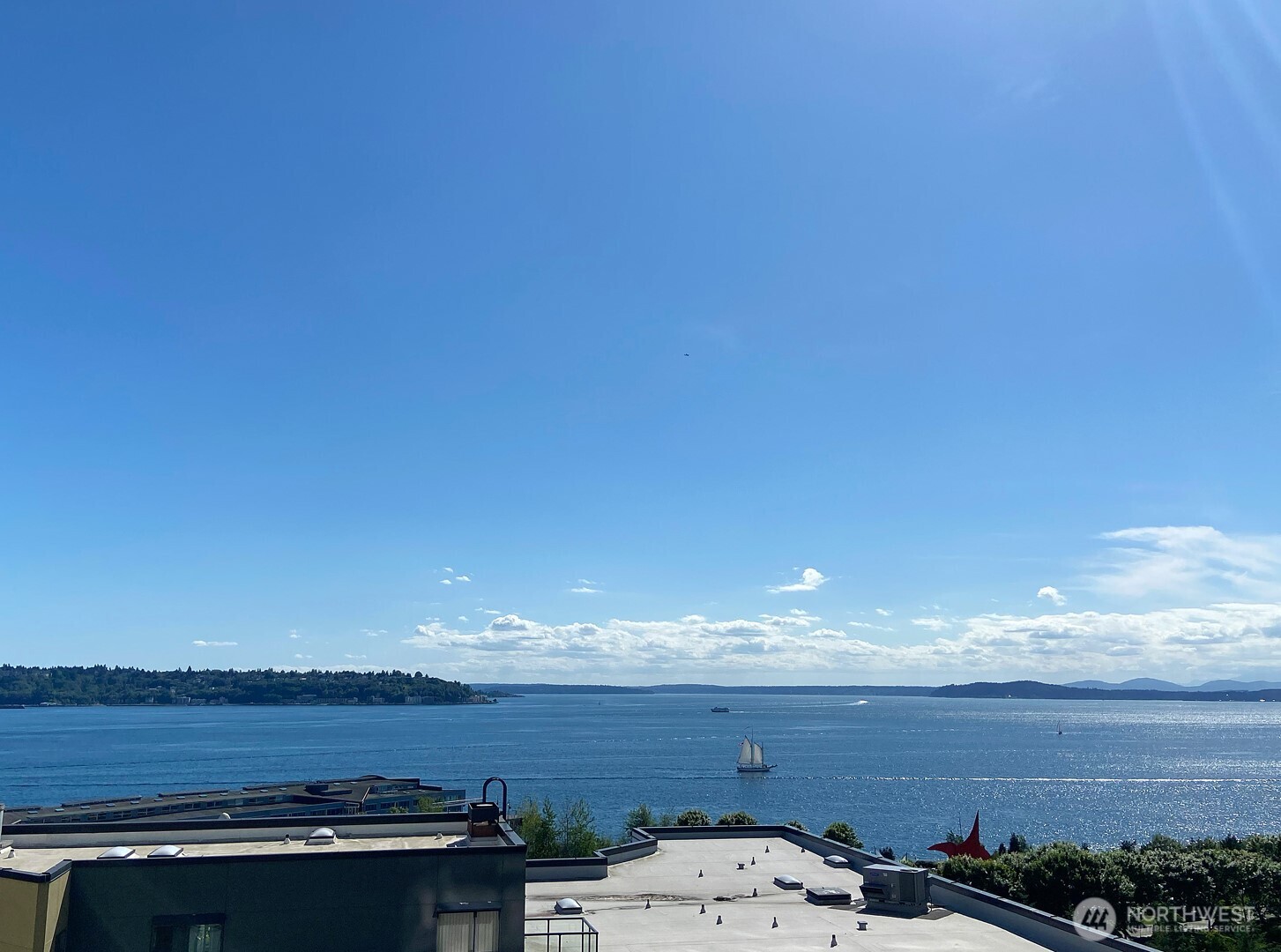 View from 6th floor deck.