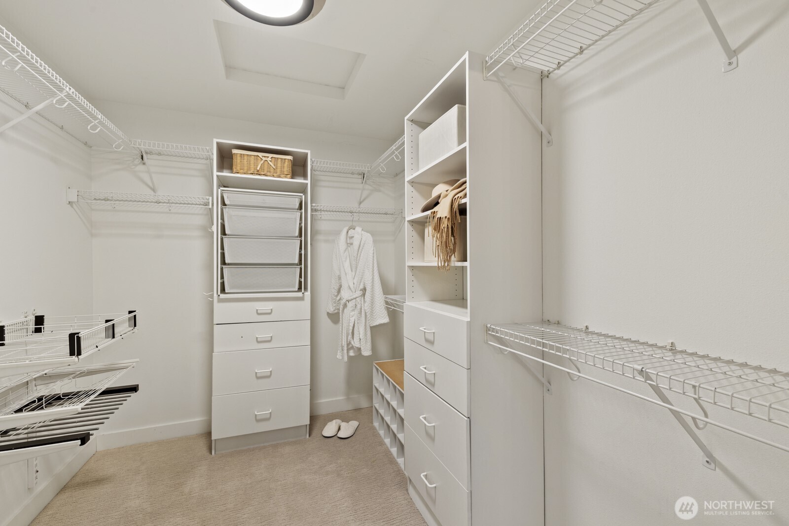 Walk-in closet in the primary - tons of space for all your favorite pieces!