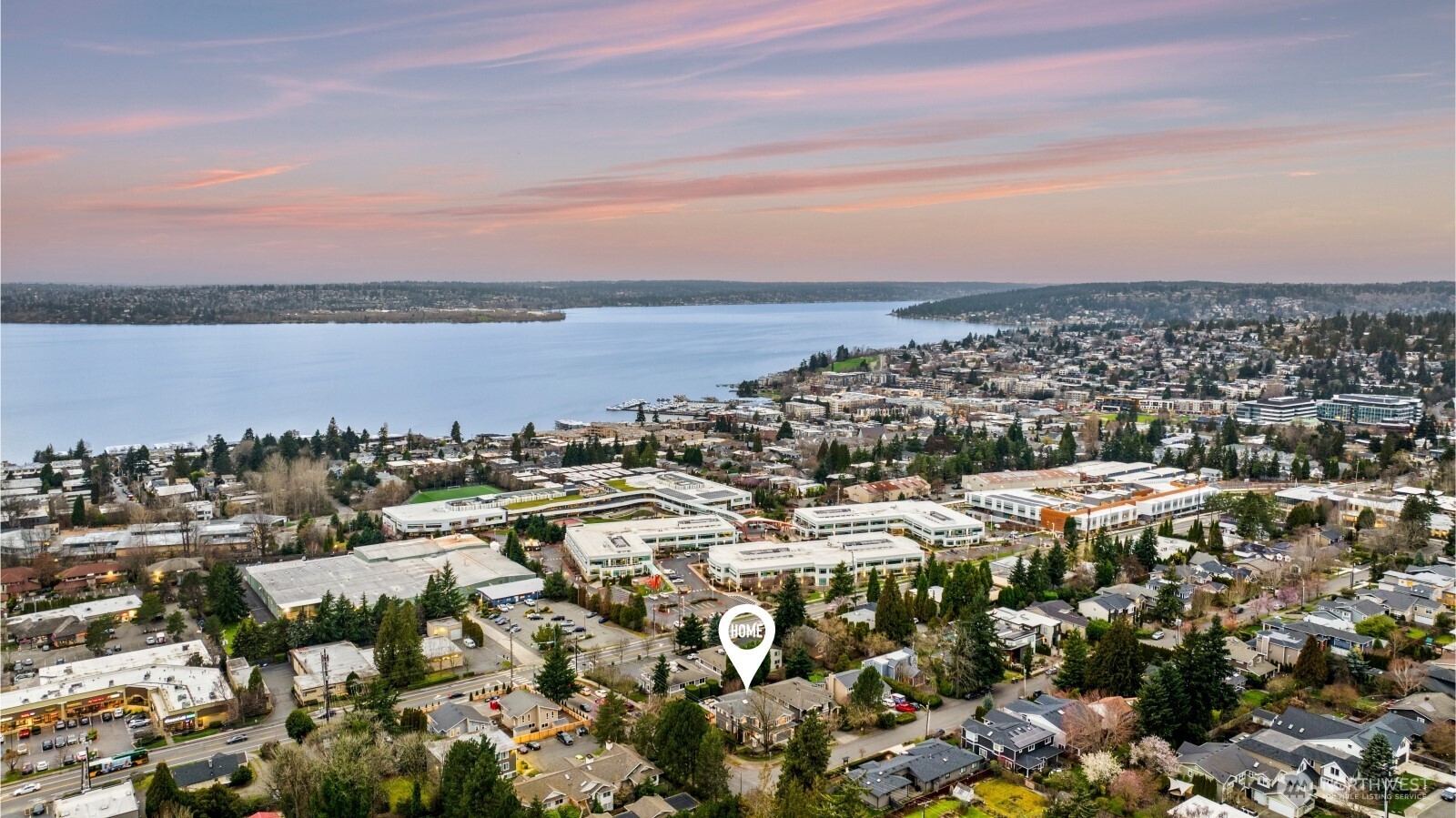 Google's Kirkland campus is practically right around the corner - the commute could not be easier!