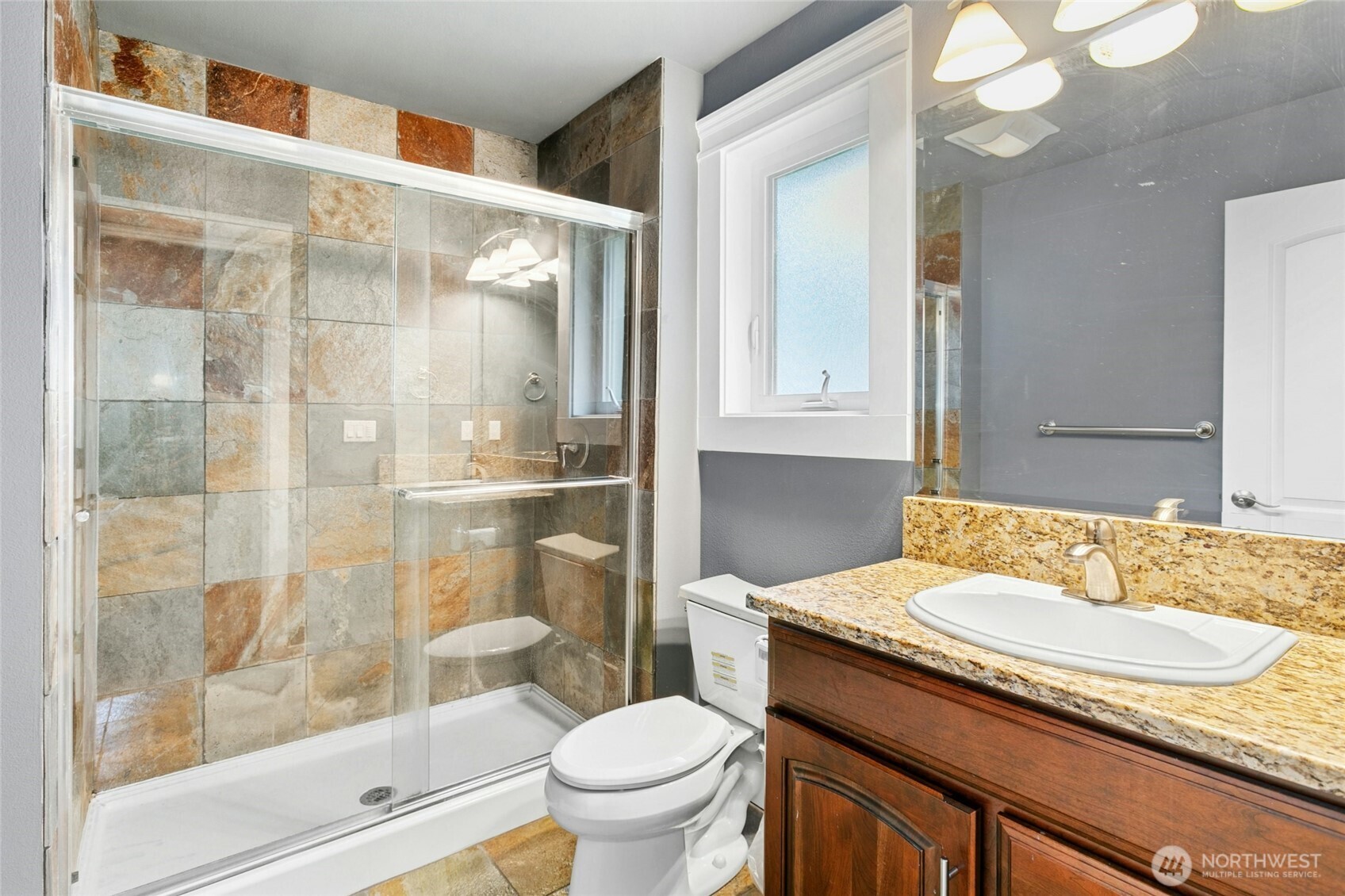 En-suite bathroom serving the third bedroom, impeccably maintained and designed for privacy and comfort.