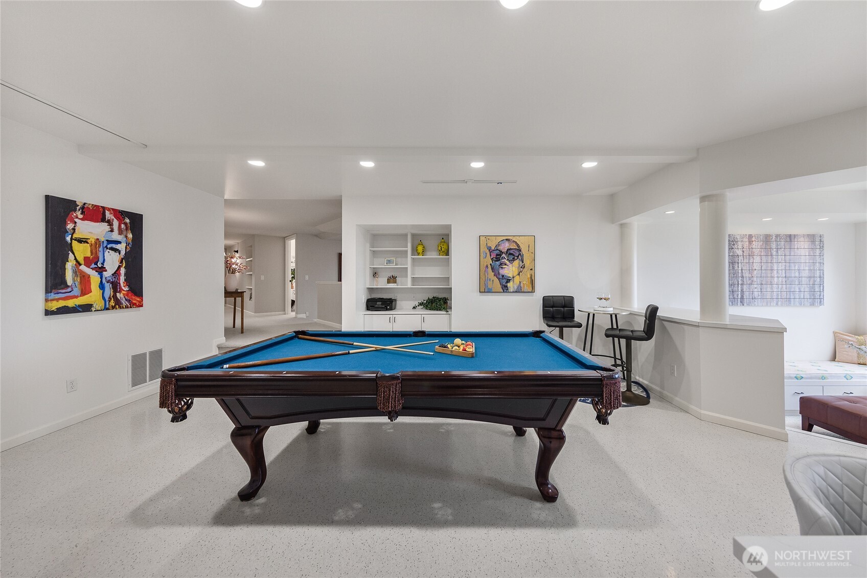 Downstair Entertainment Area - Pool Table