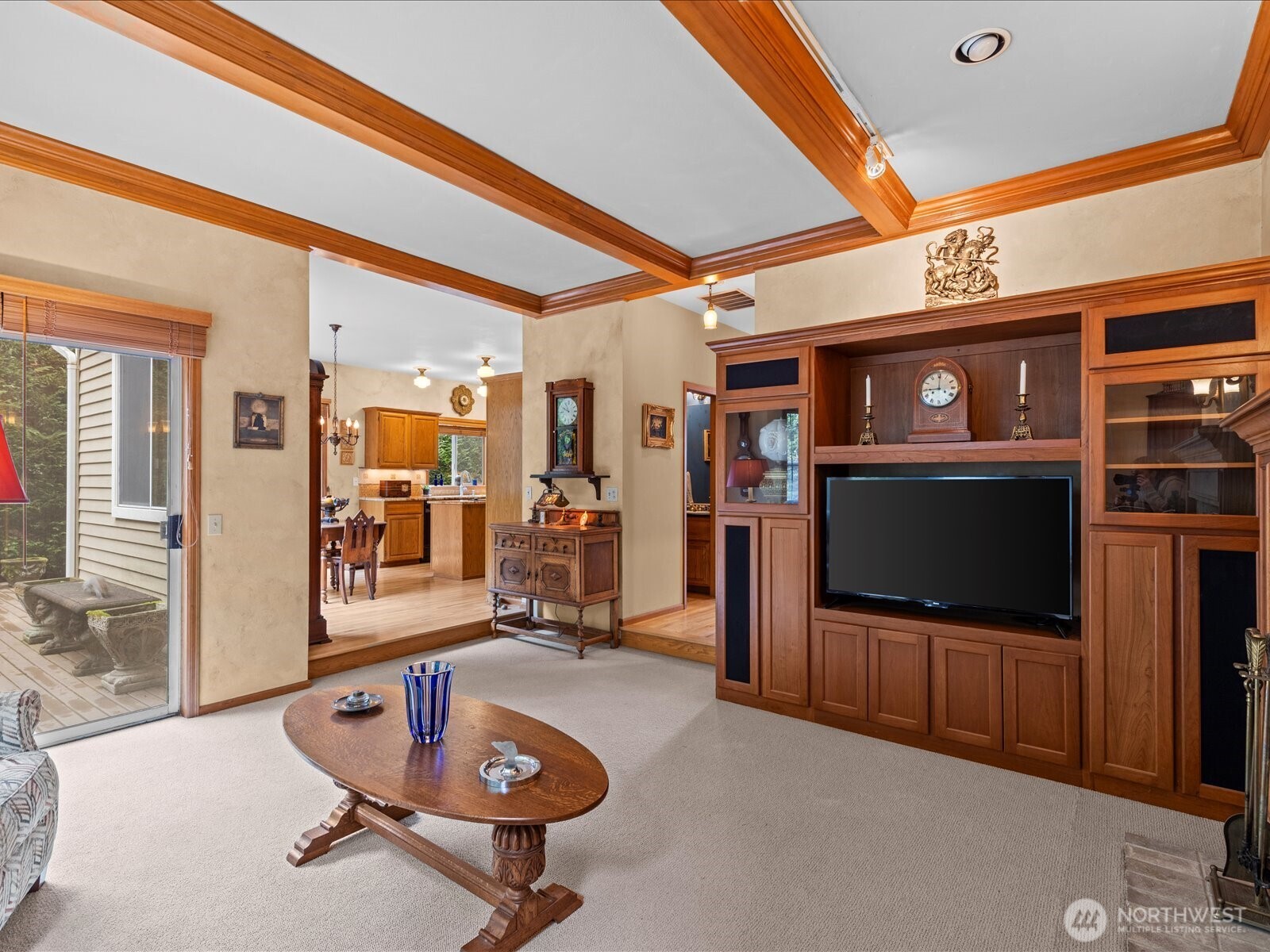 Deck off the family room