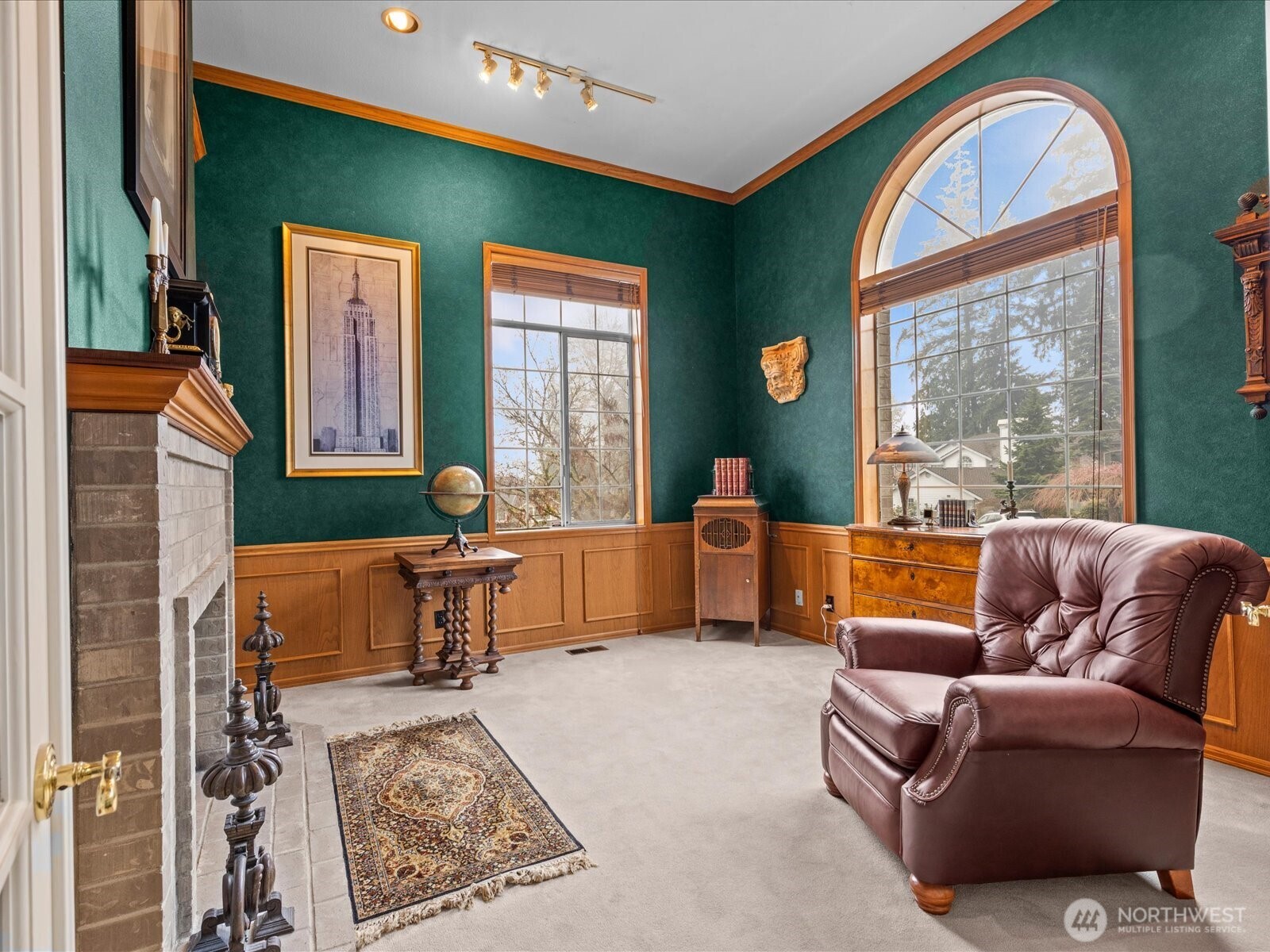 Office / Library / Den on the main level