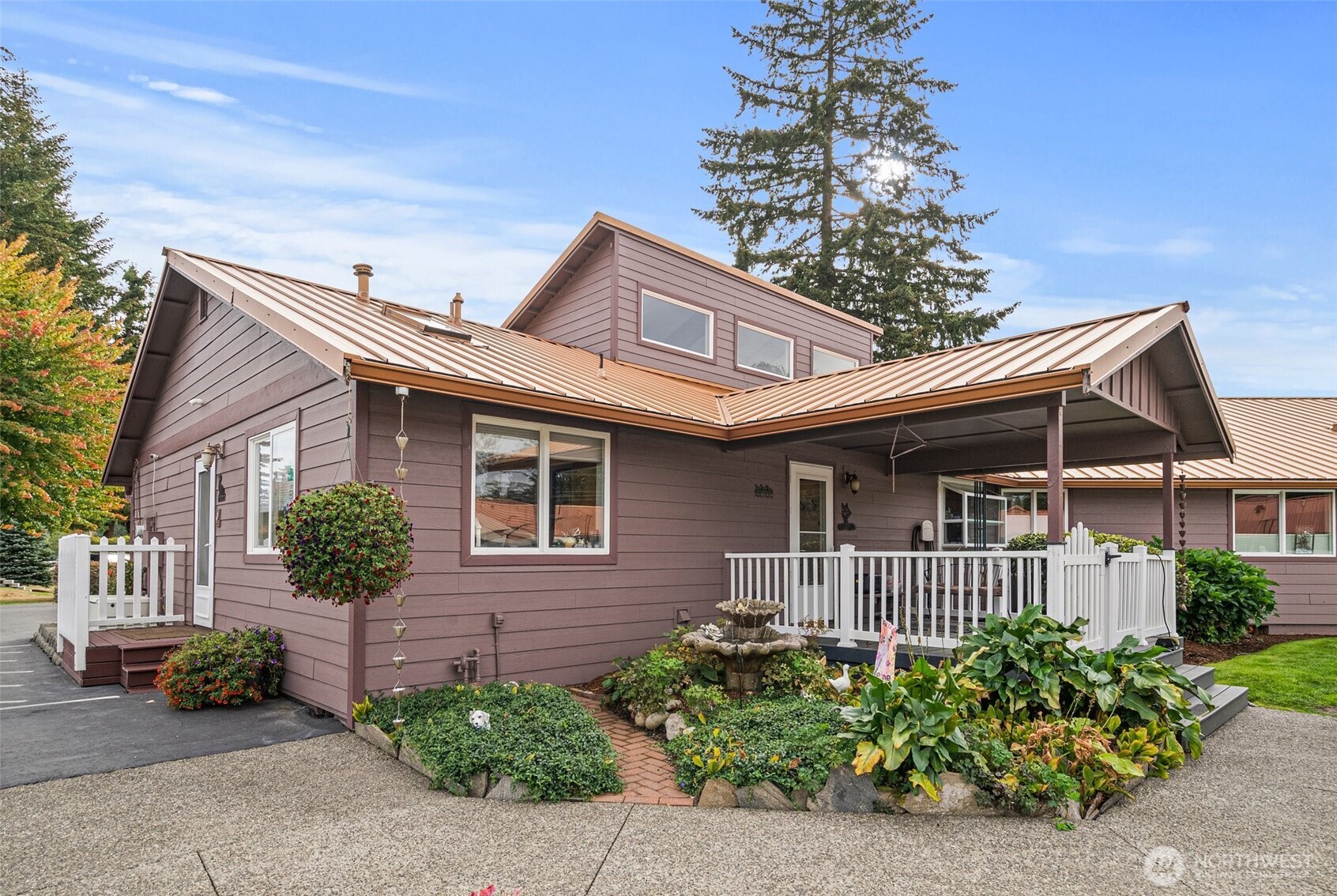 Covered deck offers the perfect balance of relaxation and functionality, giving you a front-row seat to the vibrant life of your equine and animal boarding business.