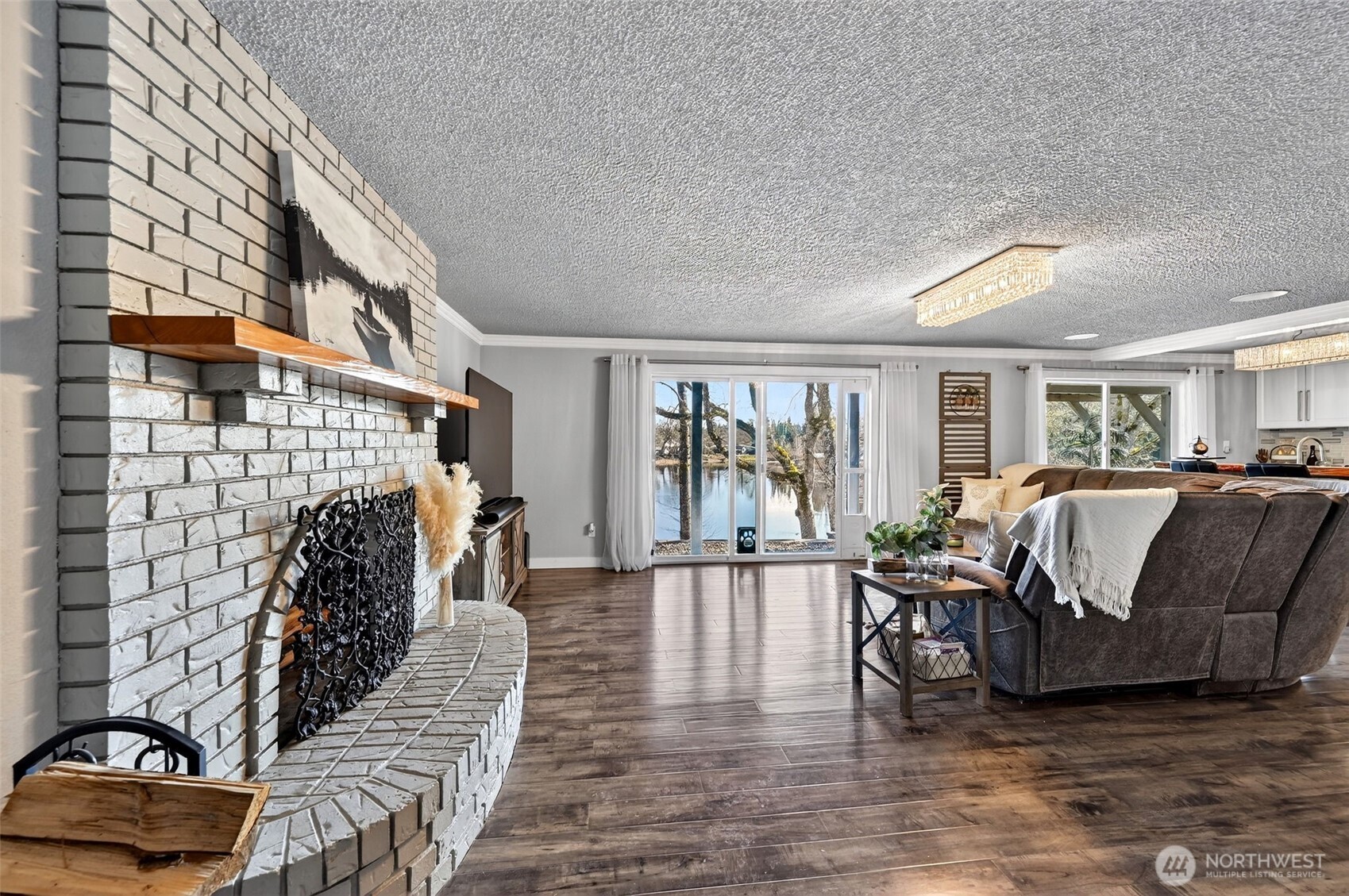 Lower level is perfect for generational living, extended stays or private guest space.